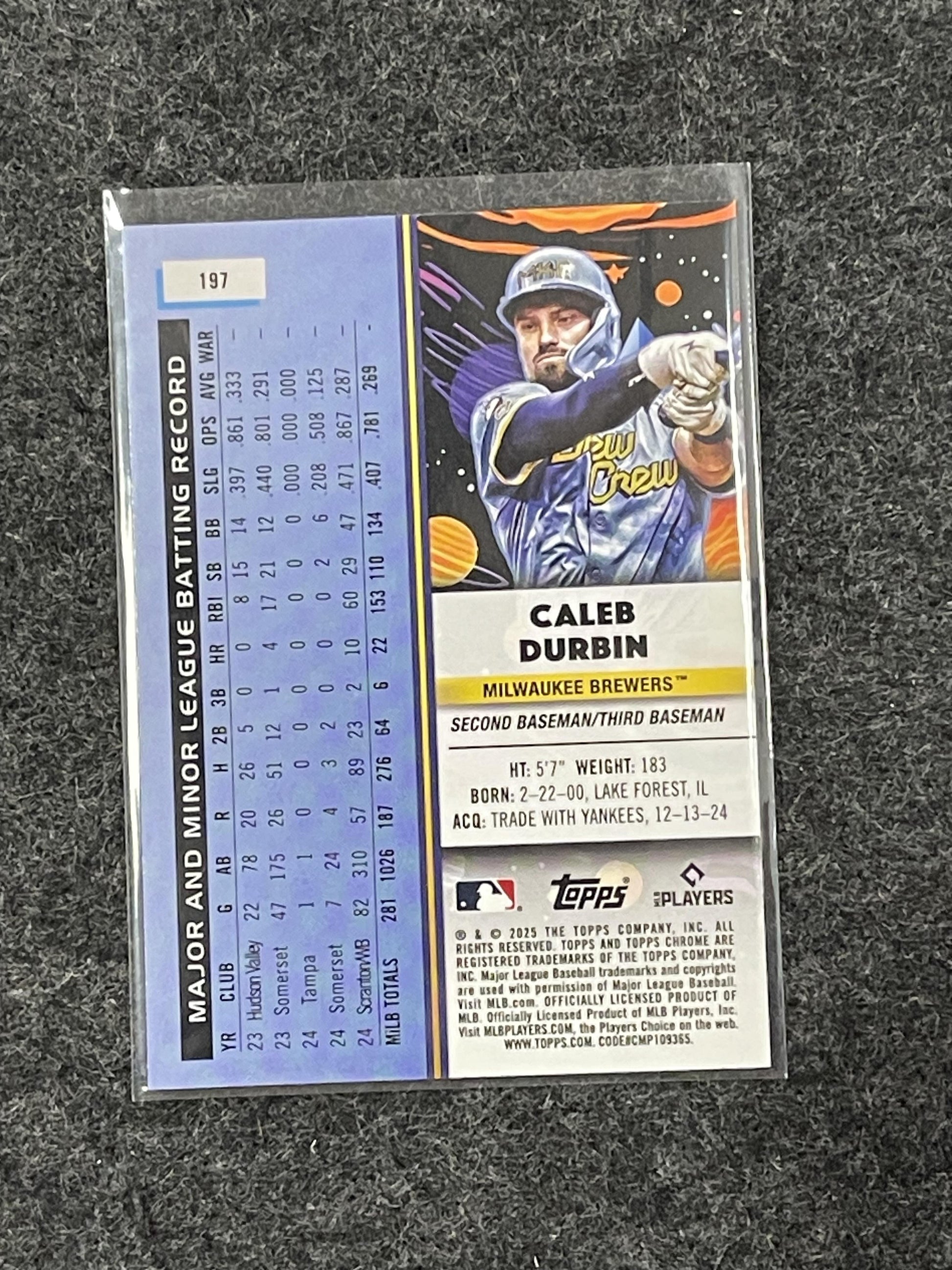 2025 Topps Chrome Cosmic #191 River Ryan Los Angeles Dodgers RC