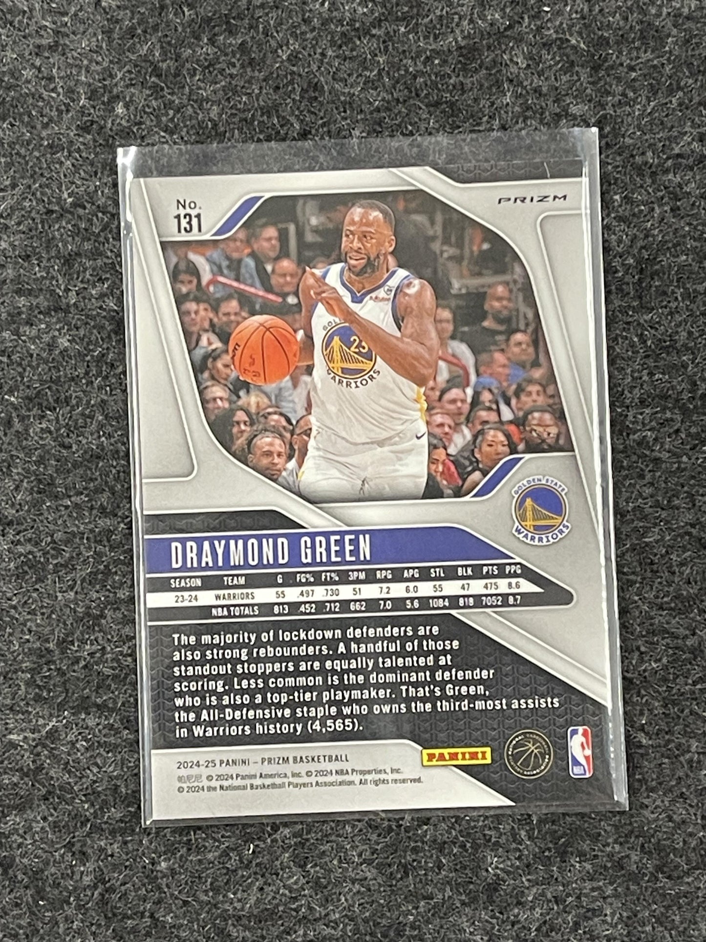 2024-25 Panini Prizm #131 Draymond Green Prizms Chinese Golden State Warriors