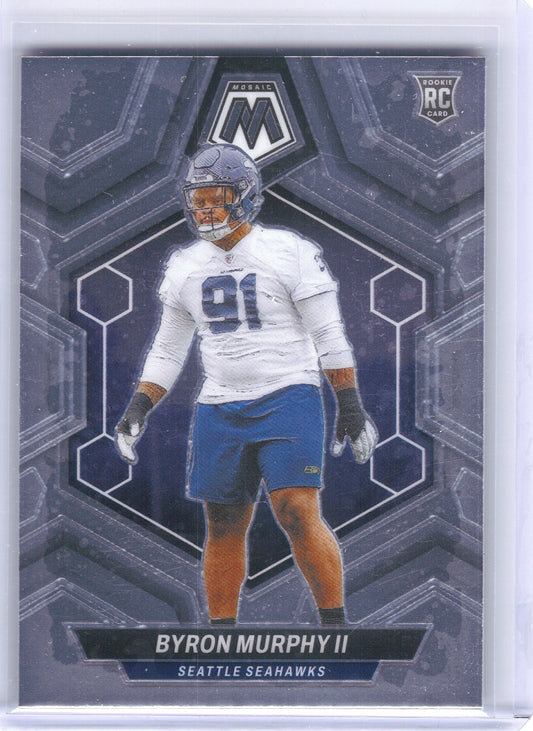 Byron Murphy II Seattle Seahawks 2024 Panini Mosaic #316 RC
