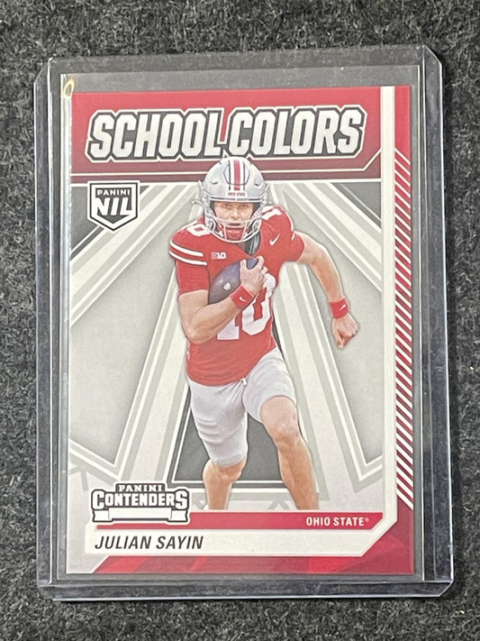 2025 Panini Ohio State University #2 Julian Sayin School Colors