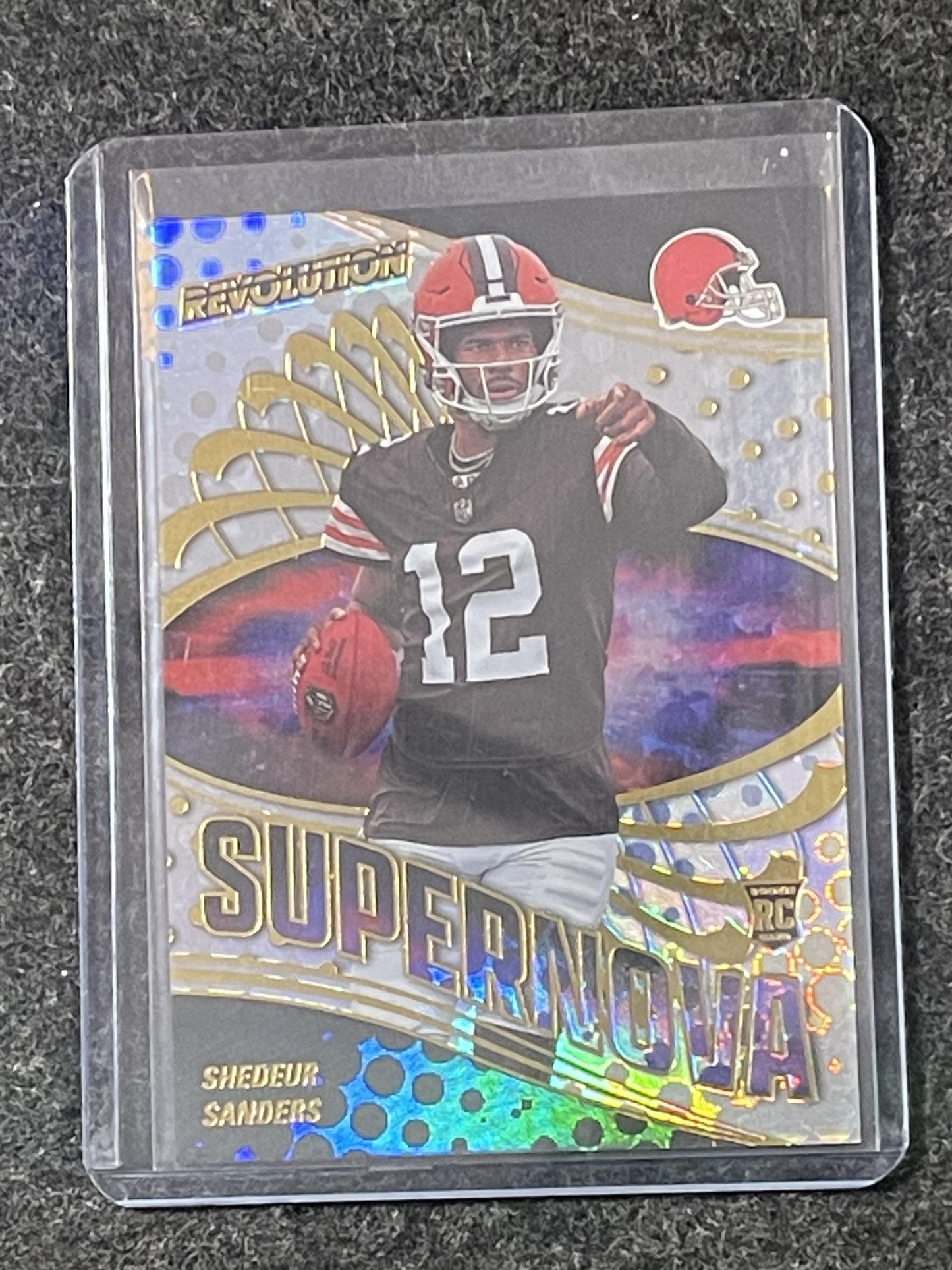 2025 Panini Revolution #4 Shedeur Sanders Supernova Cleveland Browns