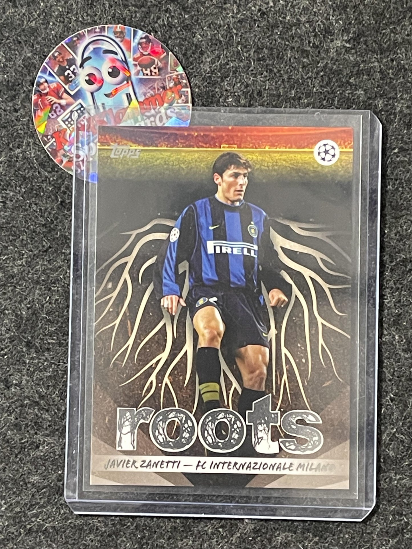 2025-26 Topps UEFA Club Competitions #RT-20 Javier Zanetti Roots Inter Milan