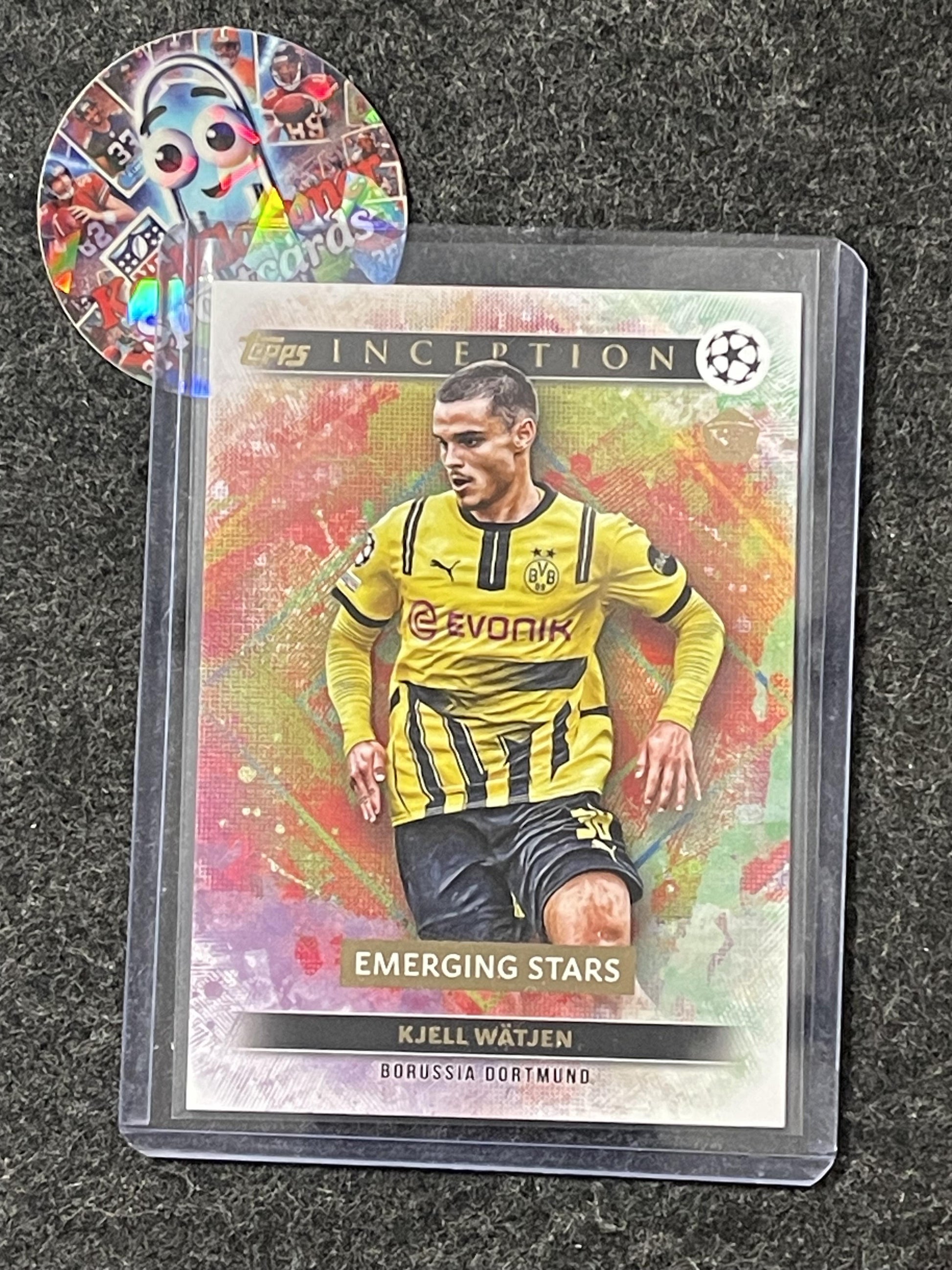 2024-25 Topps Inception UCC #13 Kjell Wätjen Borussia Dortmund