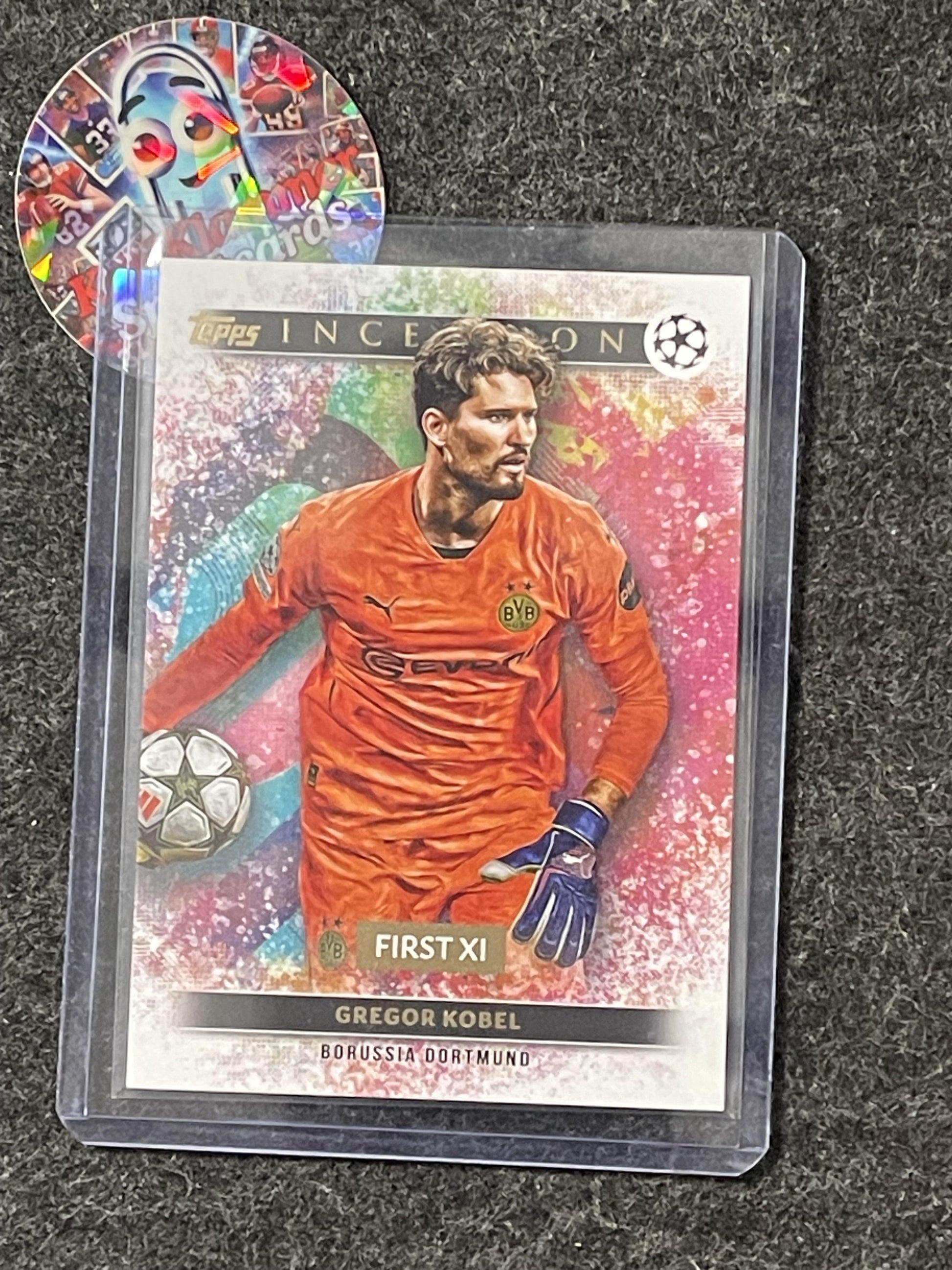 2024-25 Topps Inception UEFA Club Competitions #1 Gregor Kobel Borussia Dortmund