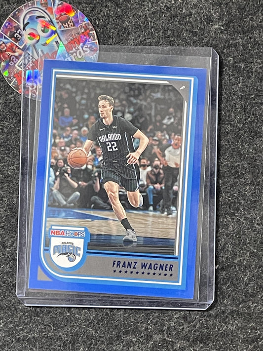 2022-23 Hoops #106 Franz Wagner Blue Orlando Magic