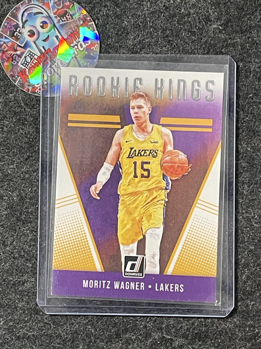 2018-19 Donruss #5 Moritz Wagner Rookie Kings Press Proof Los Angeles Lakers