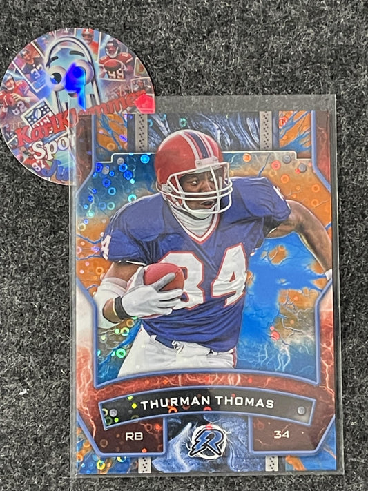 2024 Topps Resurgence - Blue & Orange Spark #10 Thurman Thomas