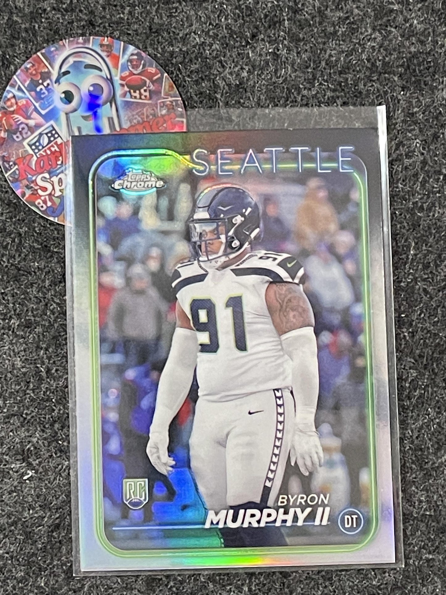 2024 Topps Chrome #297 Byron Murphy II Prism Refractor