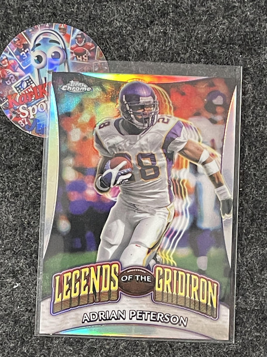 2024 Topps Chrome #LOG-16 Adrian Peterson Legends of the Gridiron