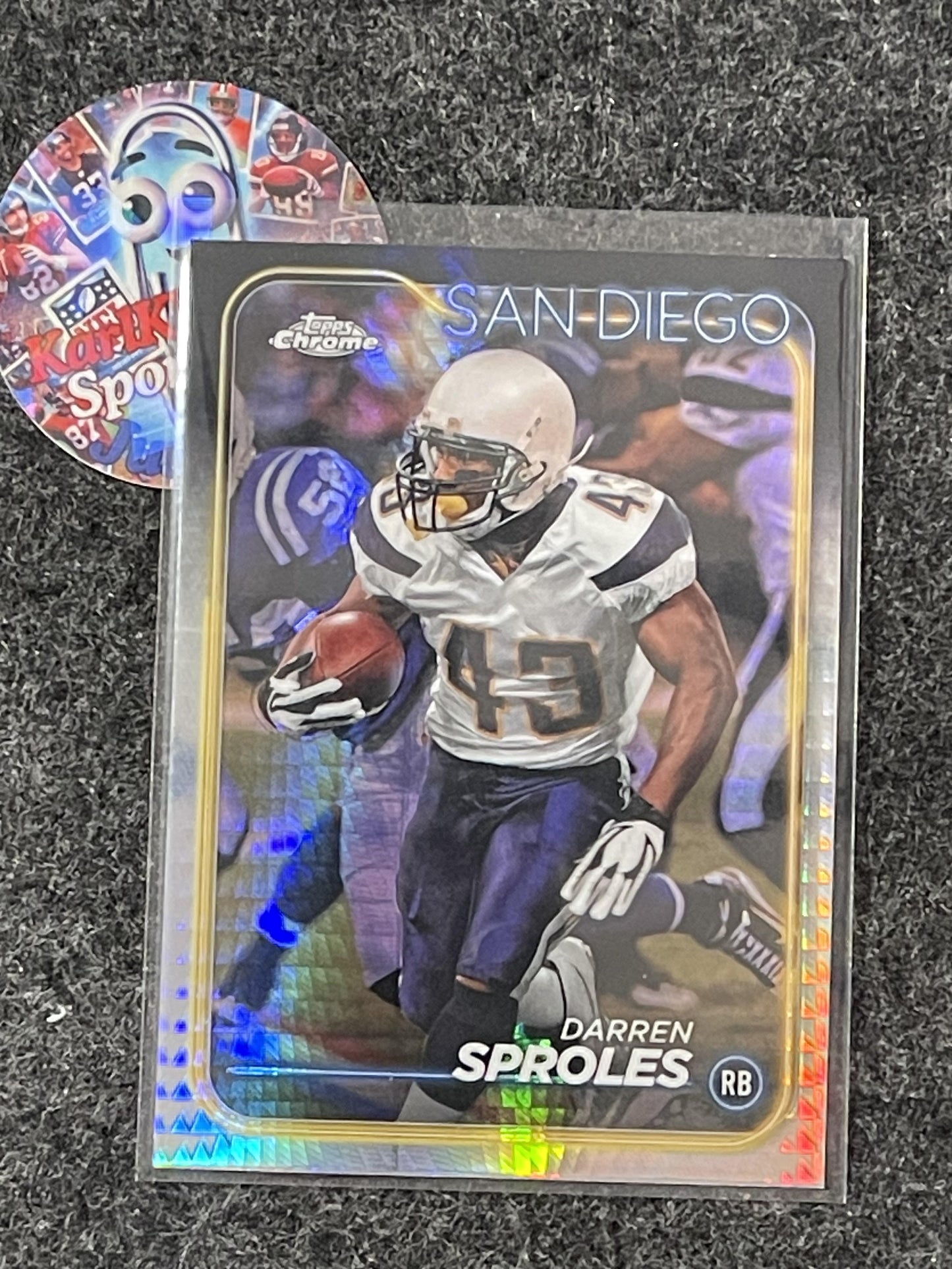 2024 Topps Chrome #174 Darren Sproles Refractor