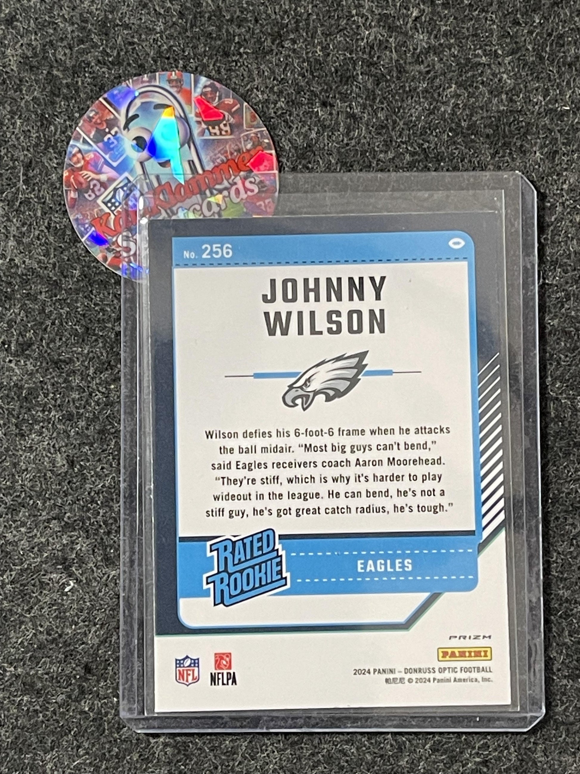 2024 Donruss Optic #256 Johnny Wilson Green Velocity