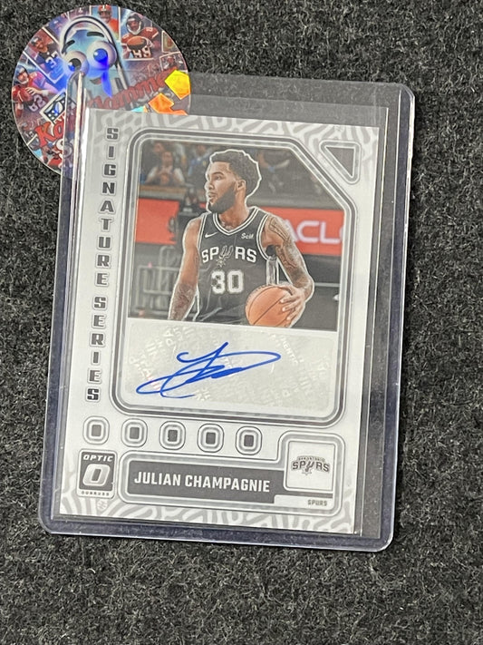 2023-24 Donruss Optic #SS-CMP Julian Champagnie Signature Series