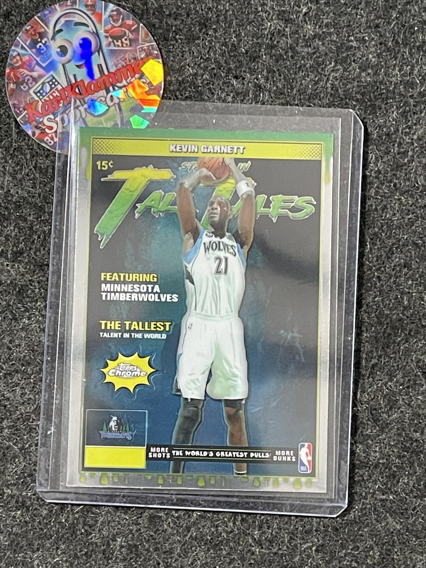 2025-26 Topps Chrome #TT-14 Kevin Garnett Tall Tales