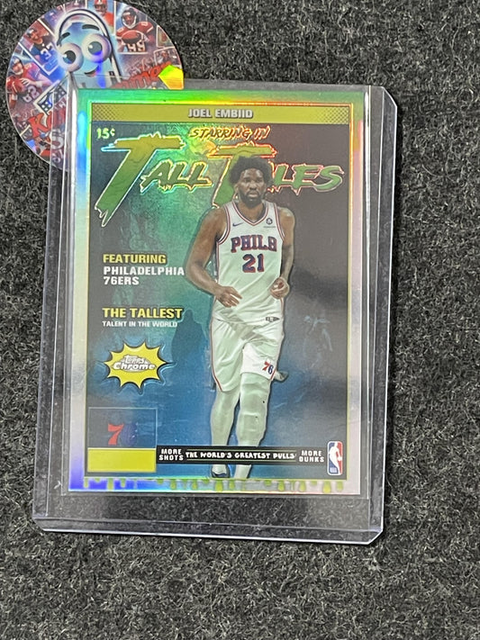 2025-26 Topps Chrome #TT-3 Joel Embiid Tall Tales
