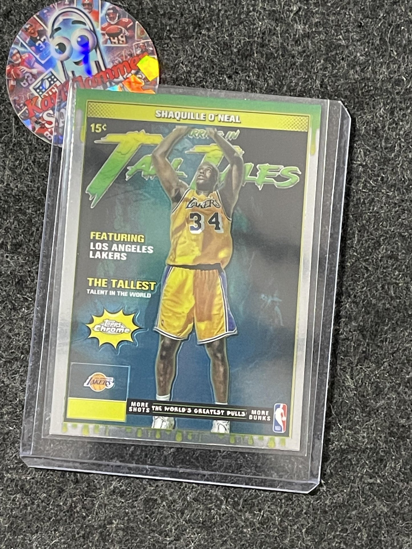 2025-26 Topps Chrome #TT-11 Shaquille O'Neal Tall Tales