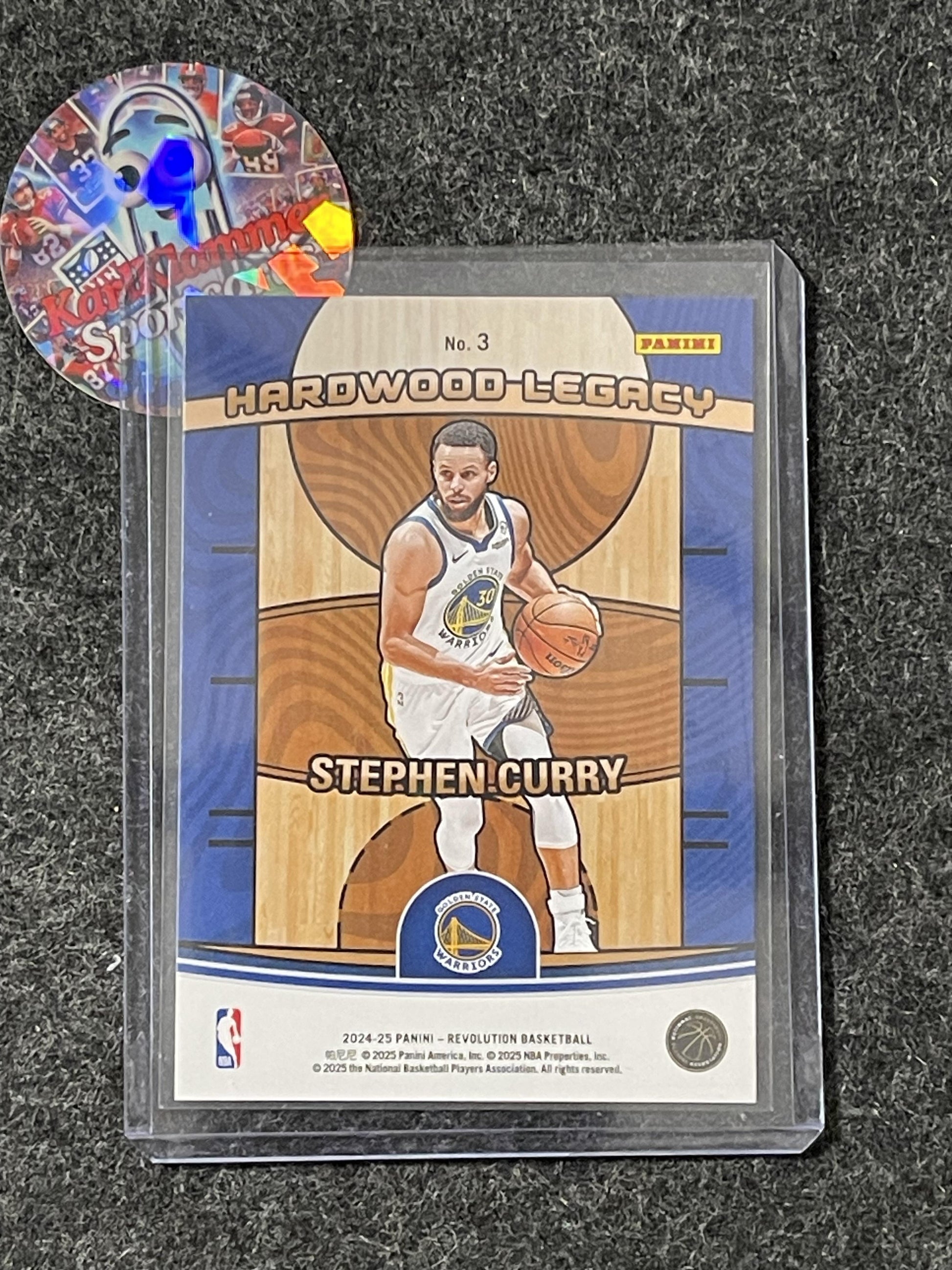 2024-25 Panini Revolution #3 Stephen Curry Hardwood Legacy