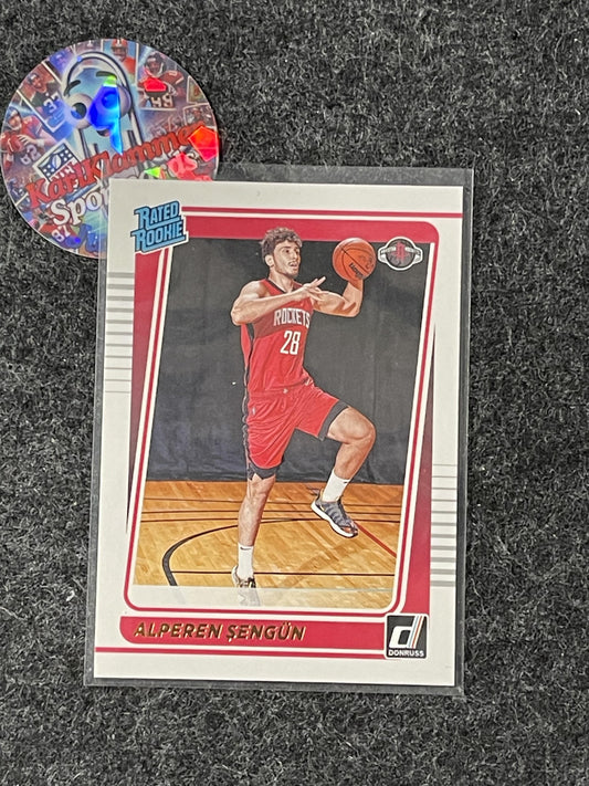 2021-22 Donruss #219 Alperen Sengun