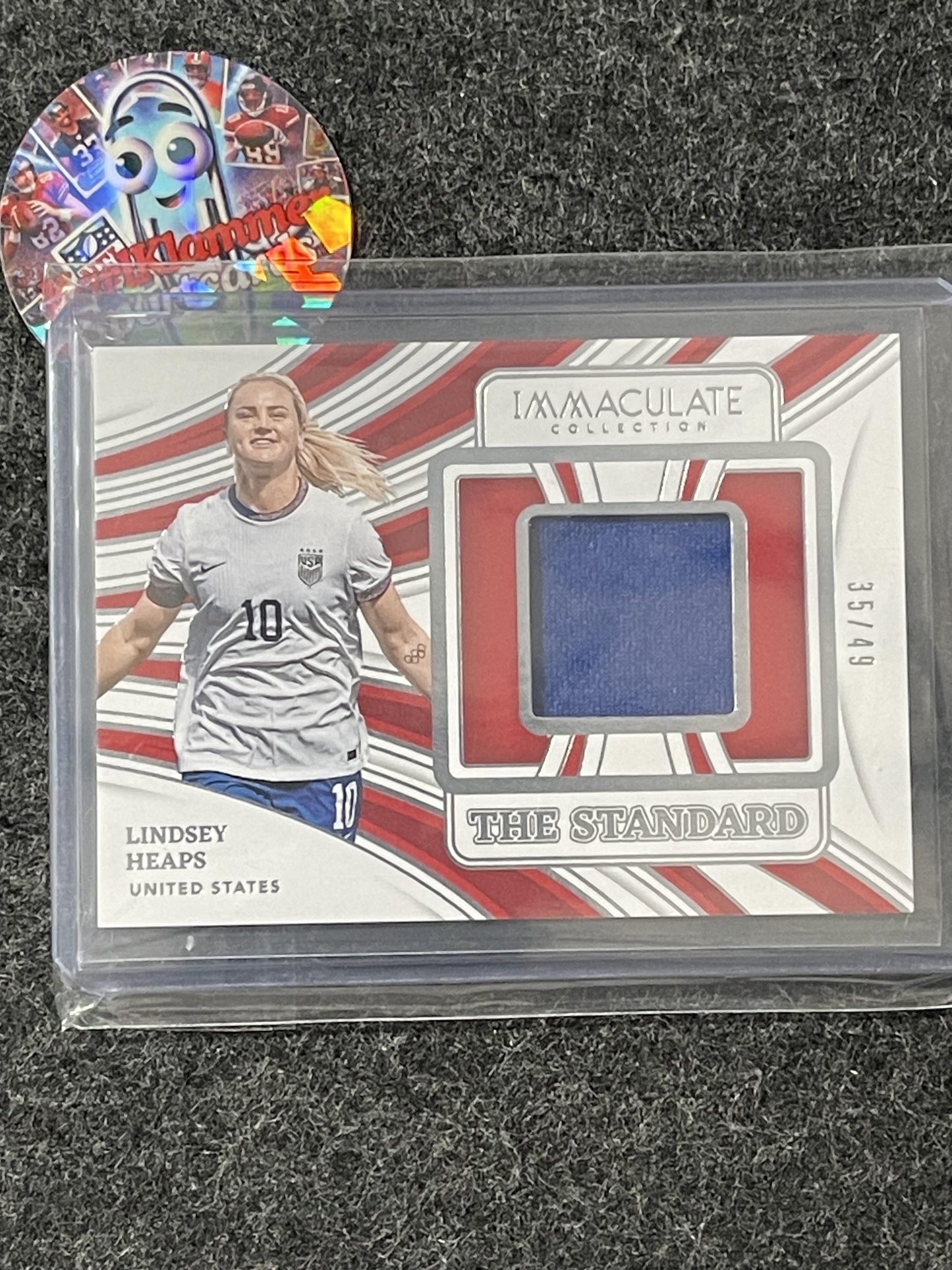 2024-25 Panini Immaculate Collection #TS-LH Lindsey Heaps The Standard Silver #/49