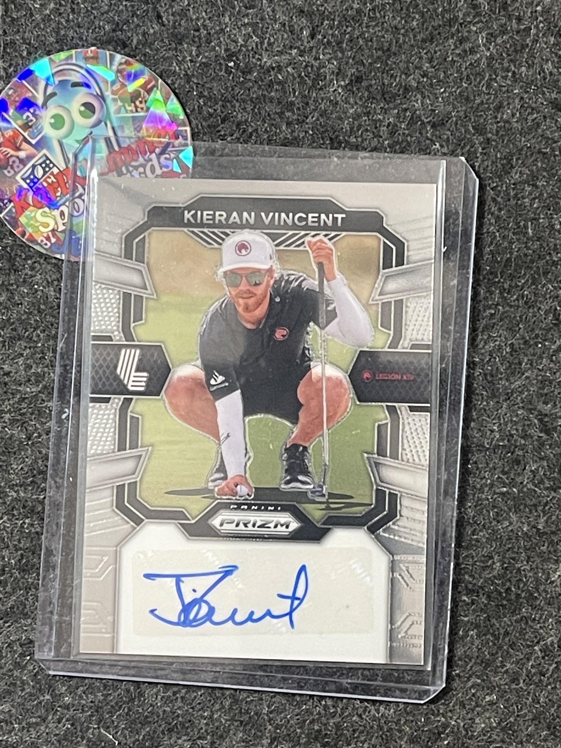 2024 Panini Prizm LIV #SIG-KVI Kieran Vincent AU