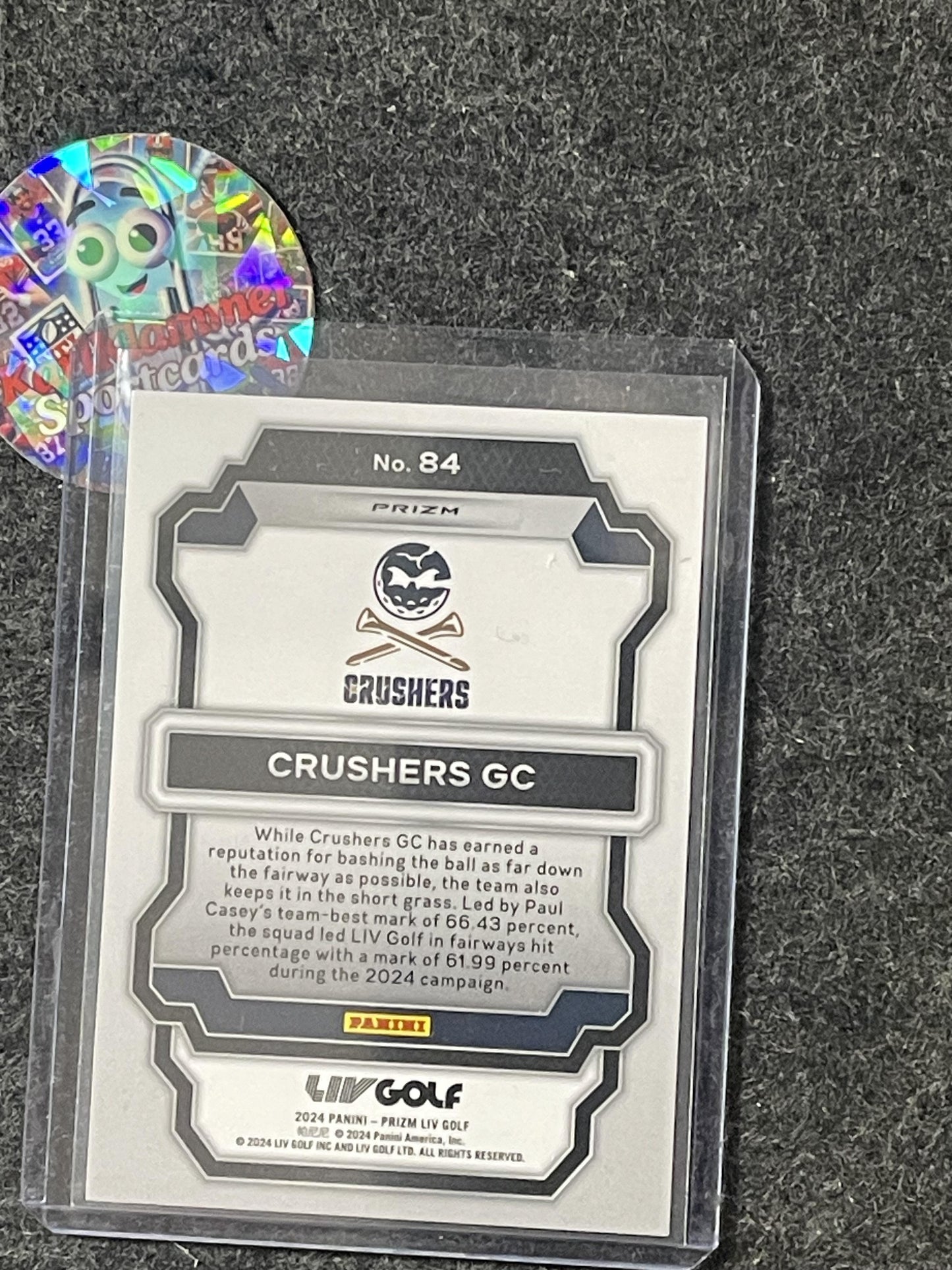 2024 Panini Prizm LIV #84 Crushers Silver