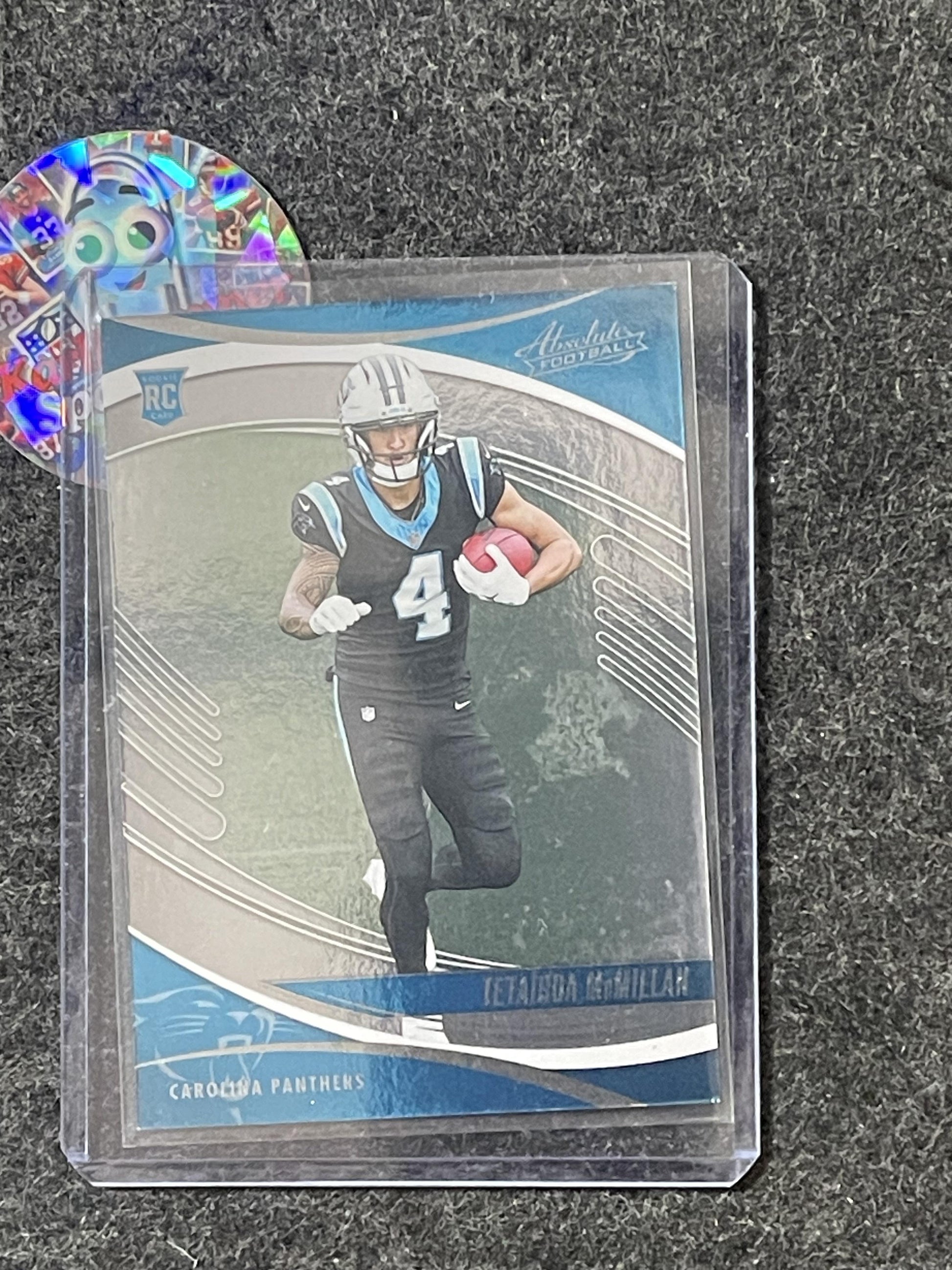 2025 Panini Absolute #183 Tetairoa McMillan Retail Carolina Panthers RC