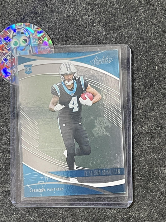 2025 Panini Absolute #183 Tetairoa McMillan Retail Carolina Panthers RC