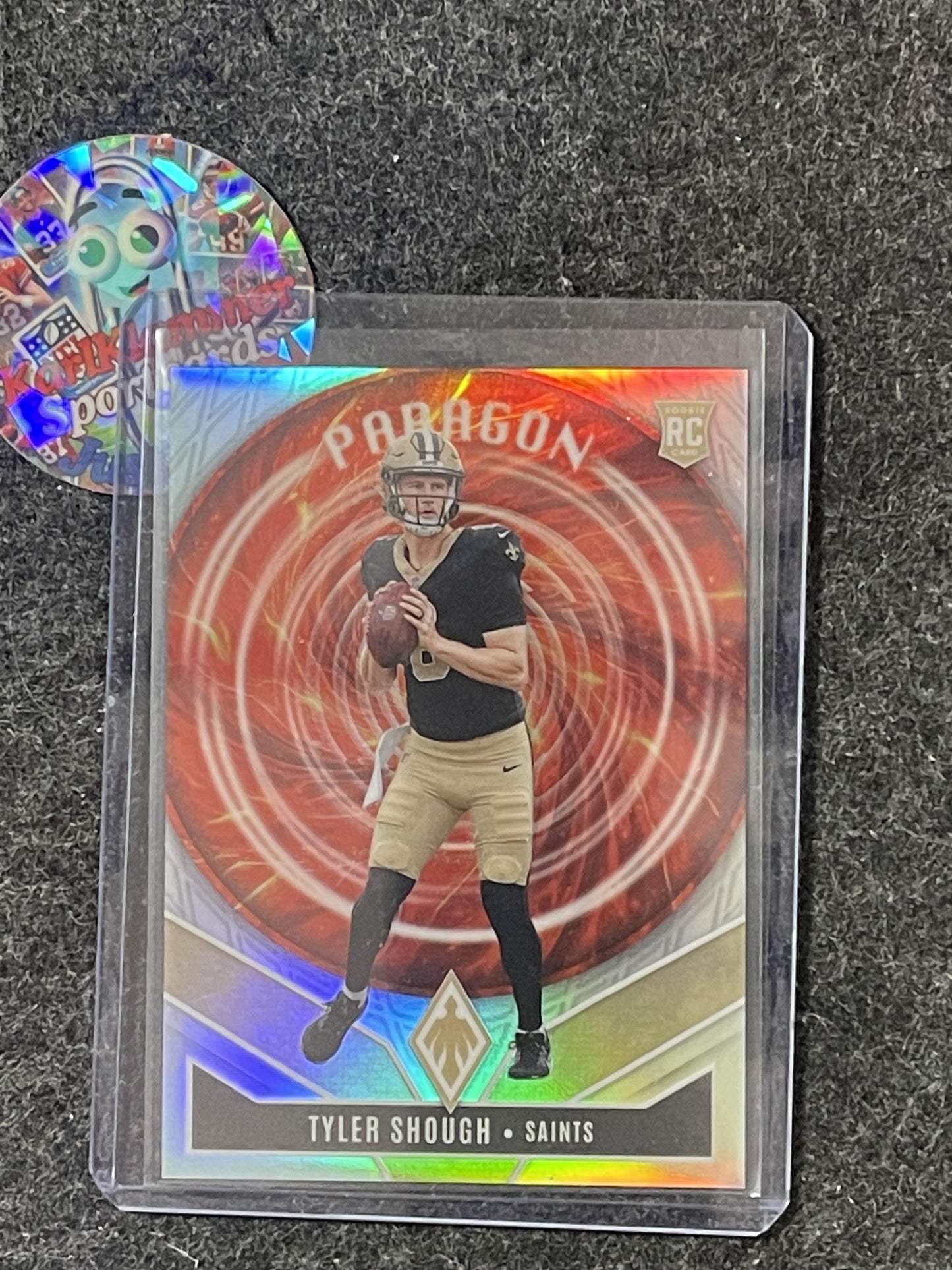 2025 Panini Phoenix #6 Tyler Shough Paragon New Orleans Saints