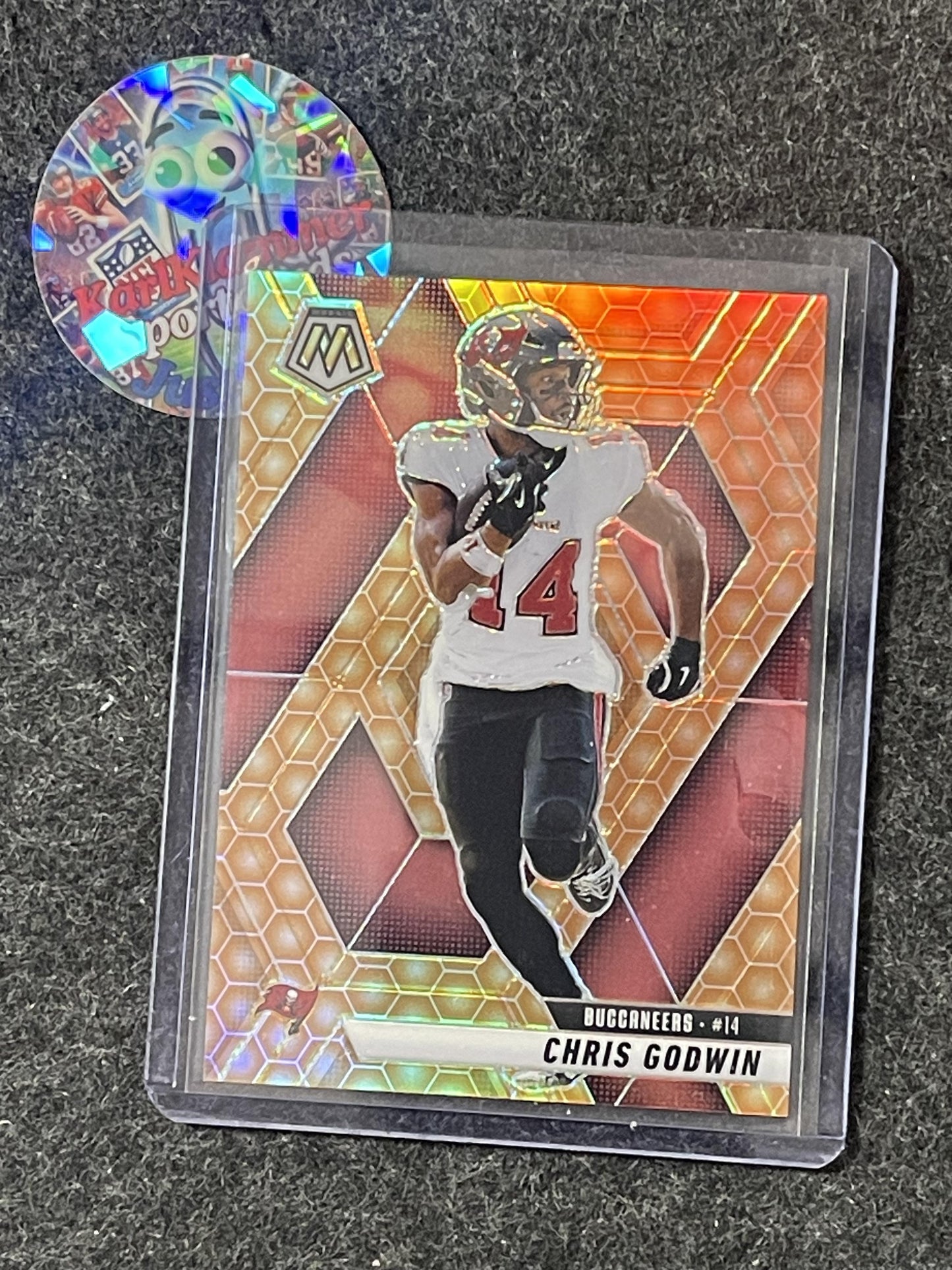 2025 Panini Mosaic #167 Chris Godwin Honeycomb Tampa Bay Buccaneers