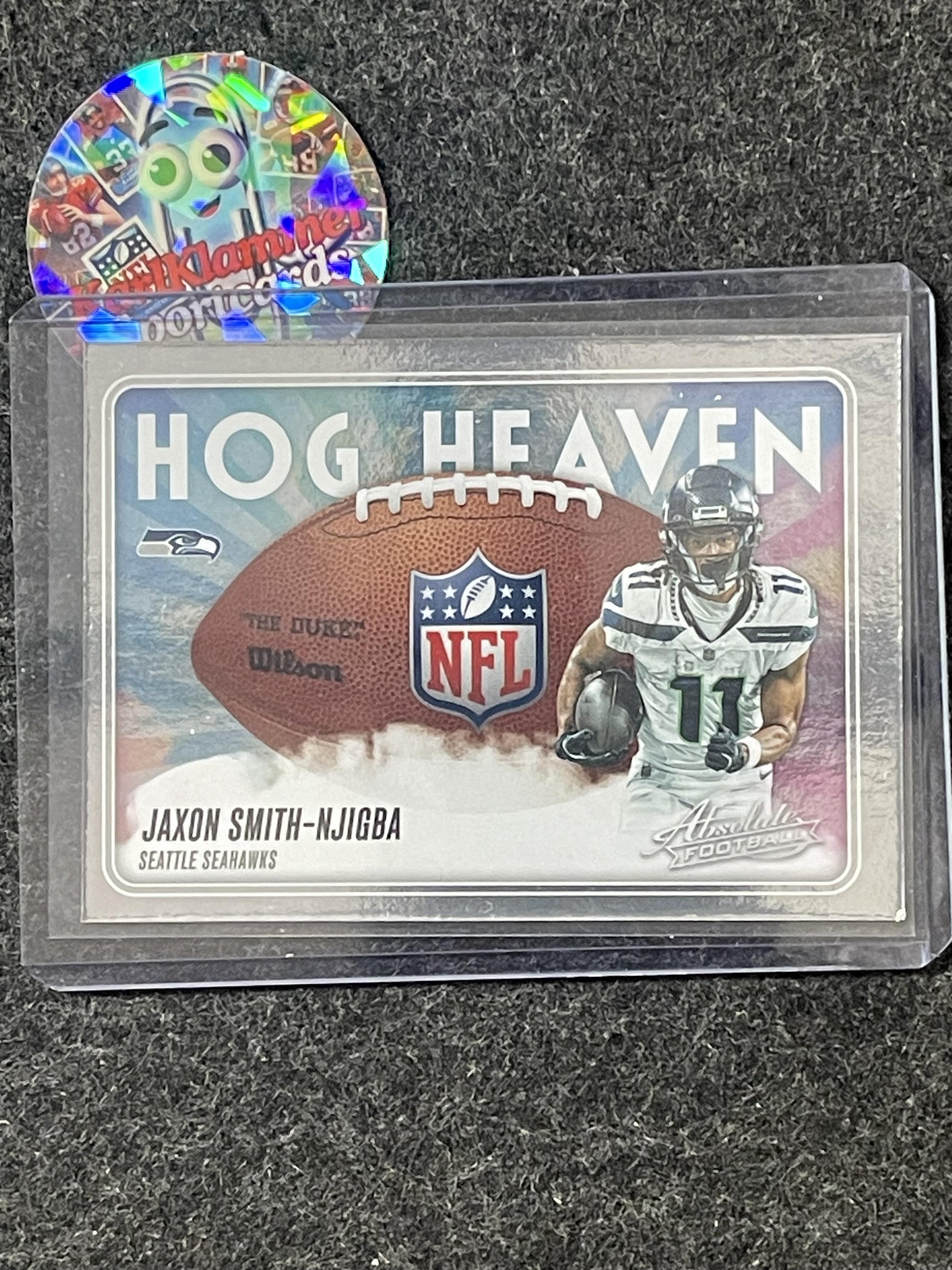 2025 Panini Absolute #HH-JSN Jaxon Smith-Njigba Hog Heaven Seattle Seahawks