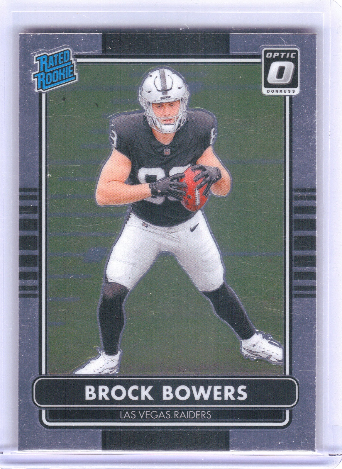 Brock Bowers Las Vegas Raiders 2024 Donruss Optic - 2014 Retro Series #7