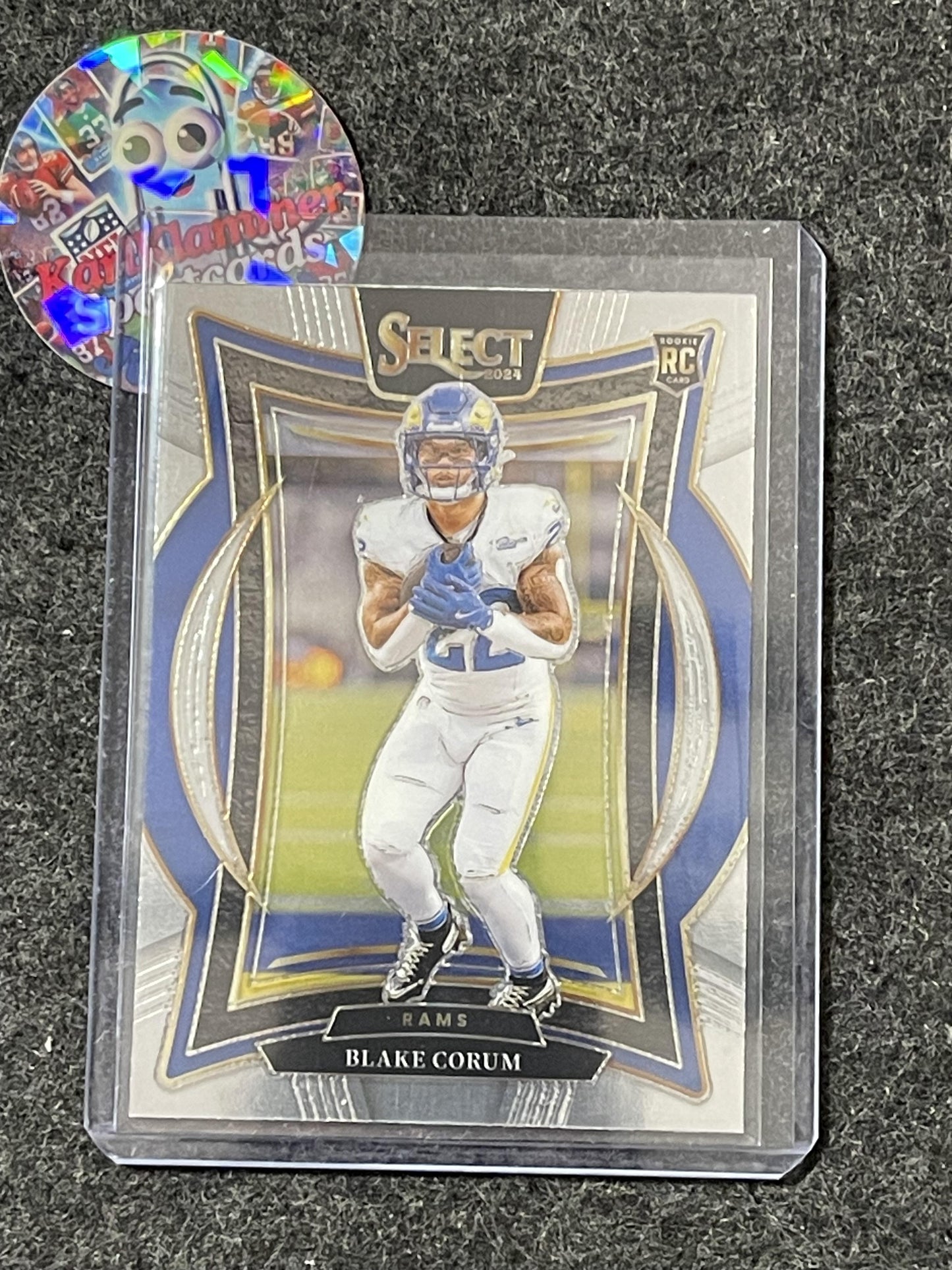 2024 Panini Select #9 Blake Corum Los Angeles Rams RC