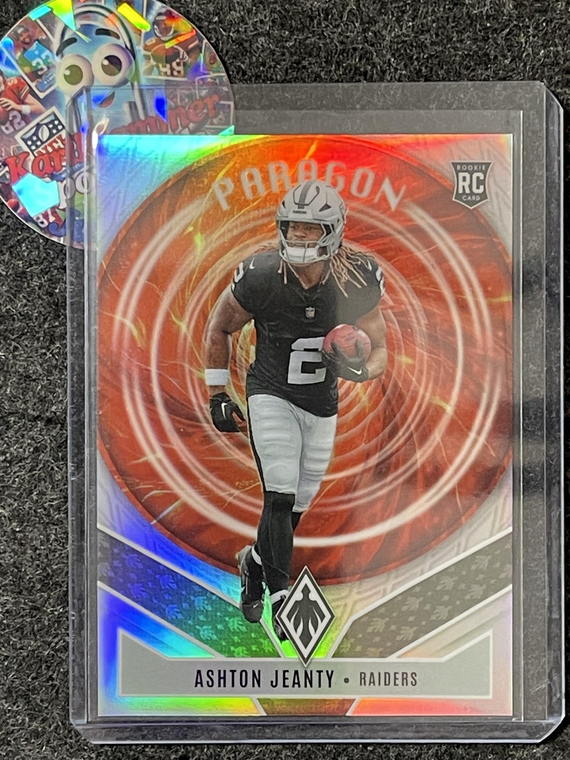 2025 Panini Phoenix #10 Ashton Jeanty Paragon Las Vegas Raiders