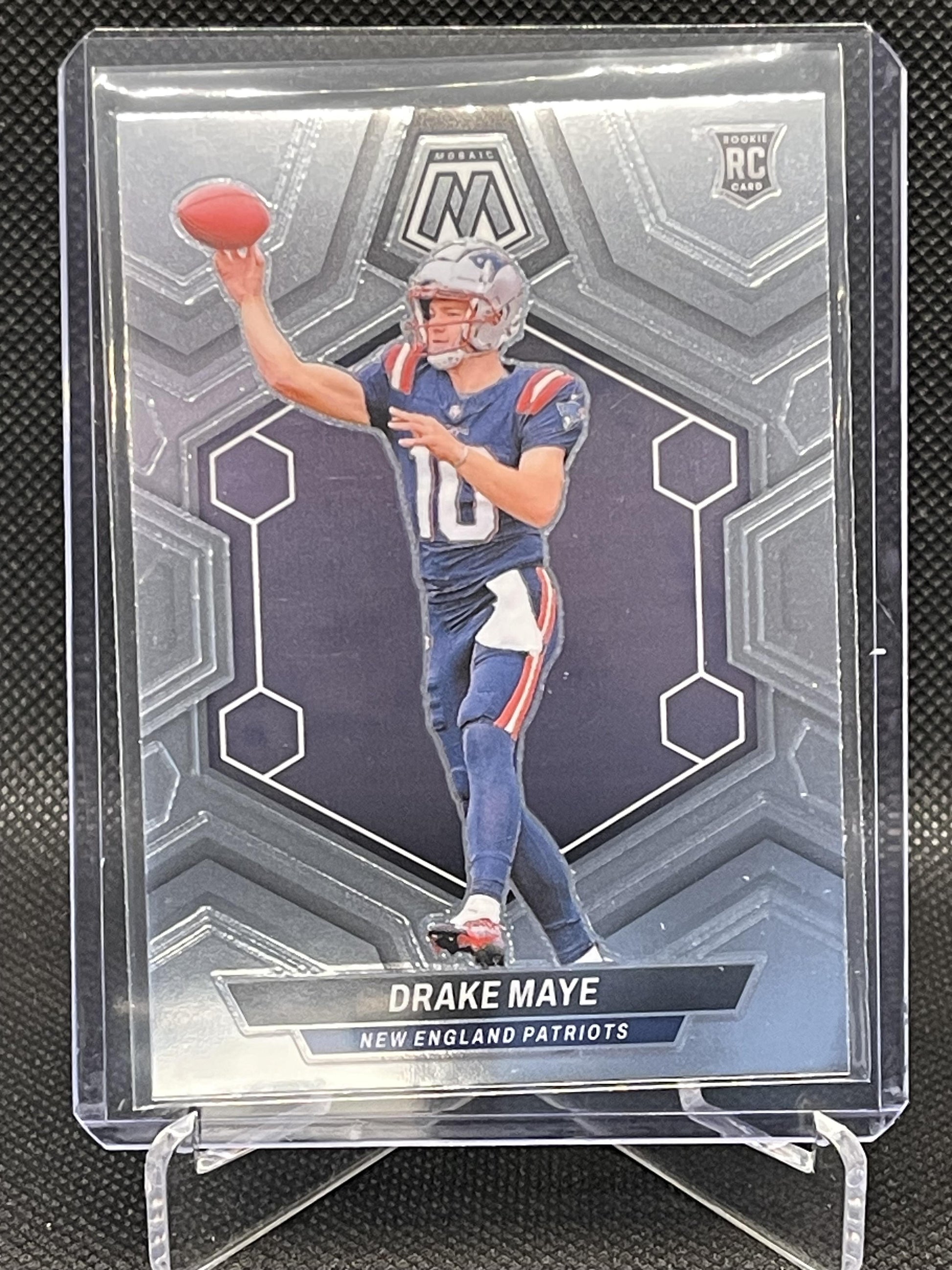 2024 Panini Mosaic #303 Drake Maye New England Patriots RC