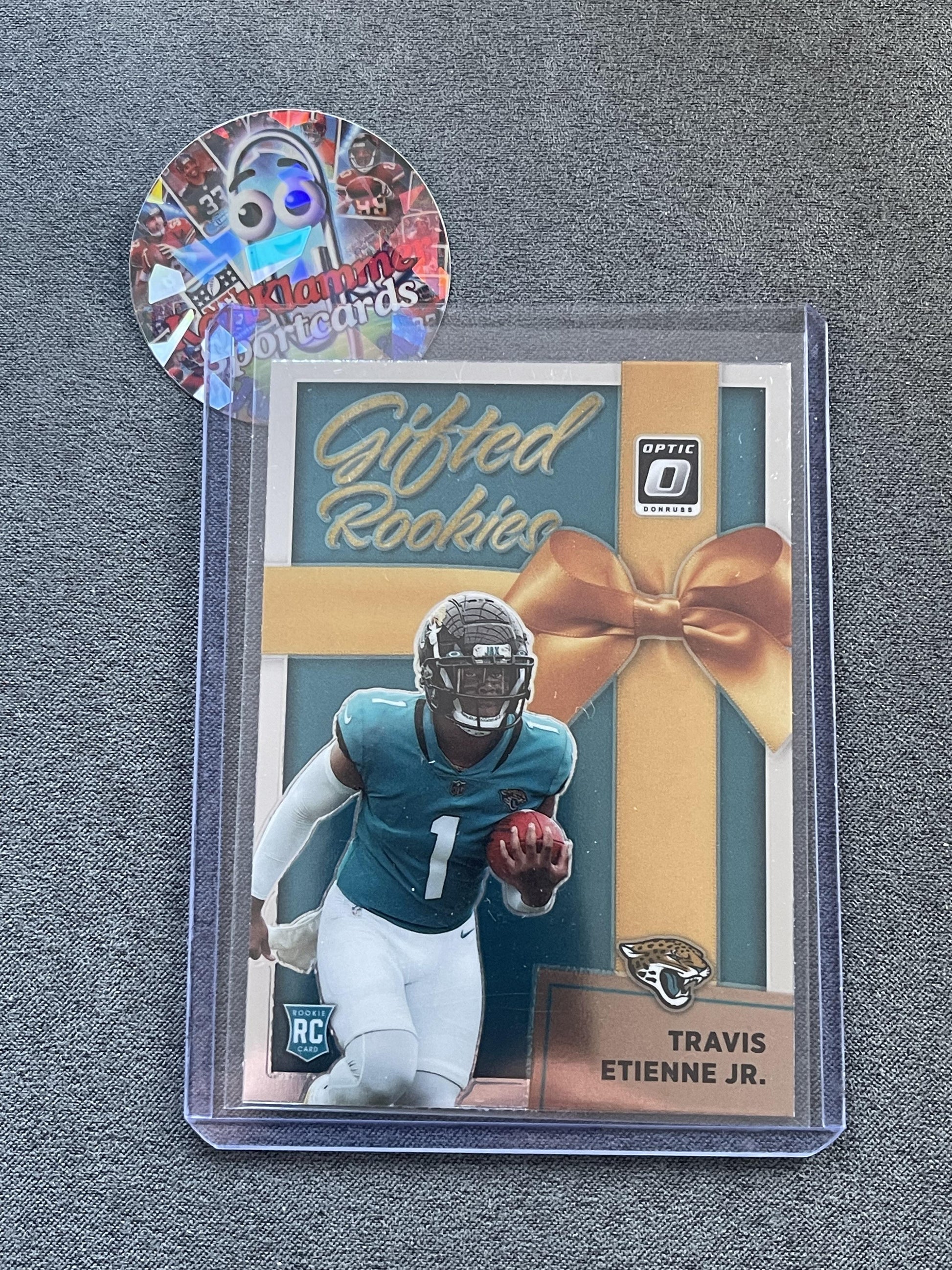 2021 Donruss Optic #GR-14 Travis Etienne Jr. Gifted Rookies Jacksonville Jaguars