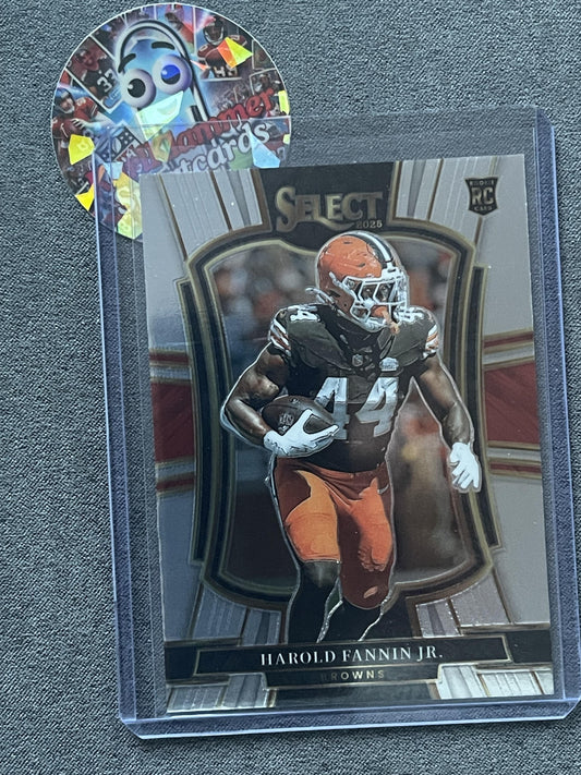 2025 Panini Select #155 Harold Fannin Jr. Cleveland Browns RC