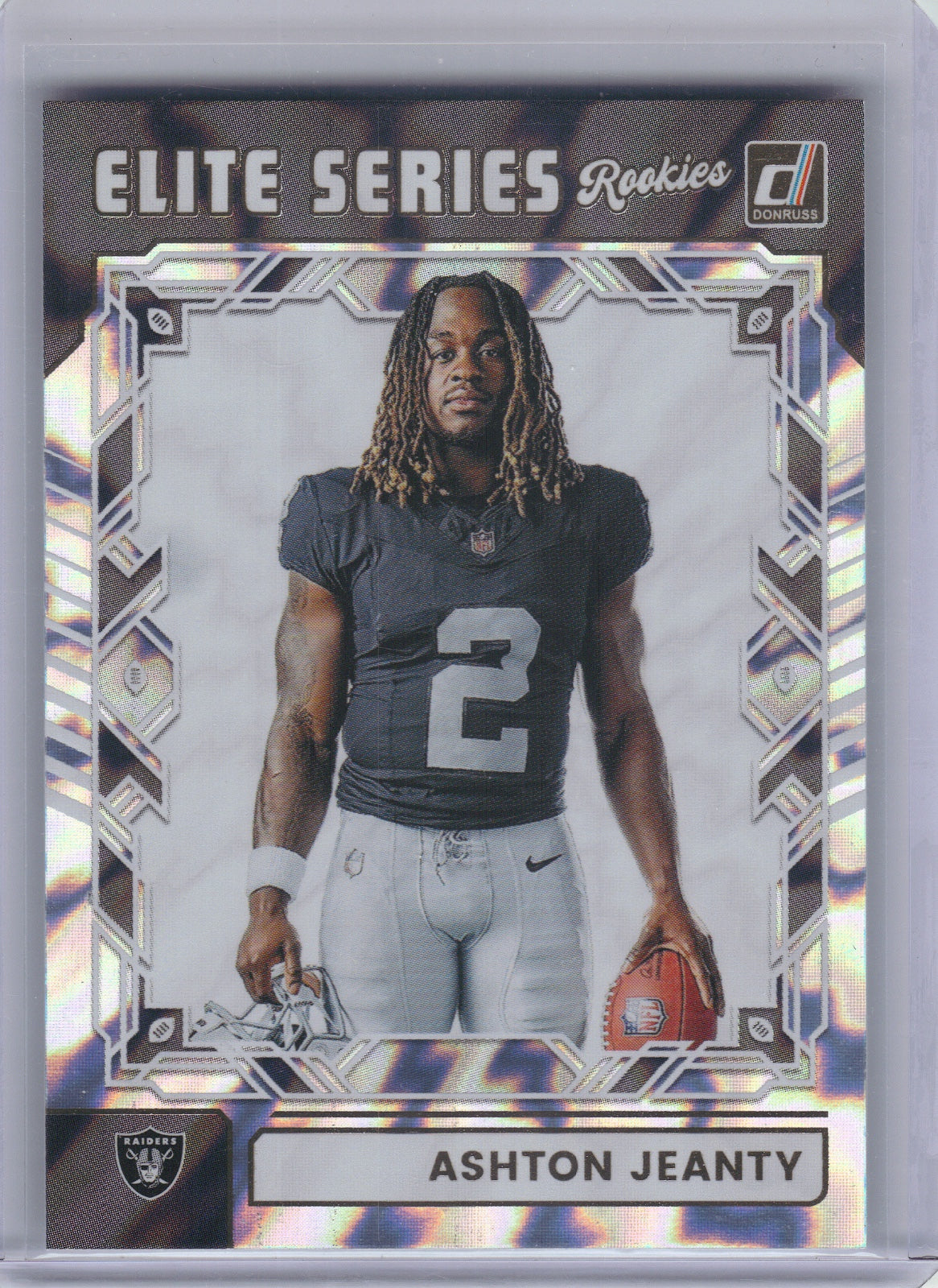 Ashton Jeanty Las Vegas Raiders 2025 Donruss - The Elite Series Rookies #ESR-AJY