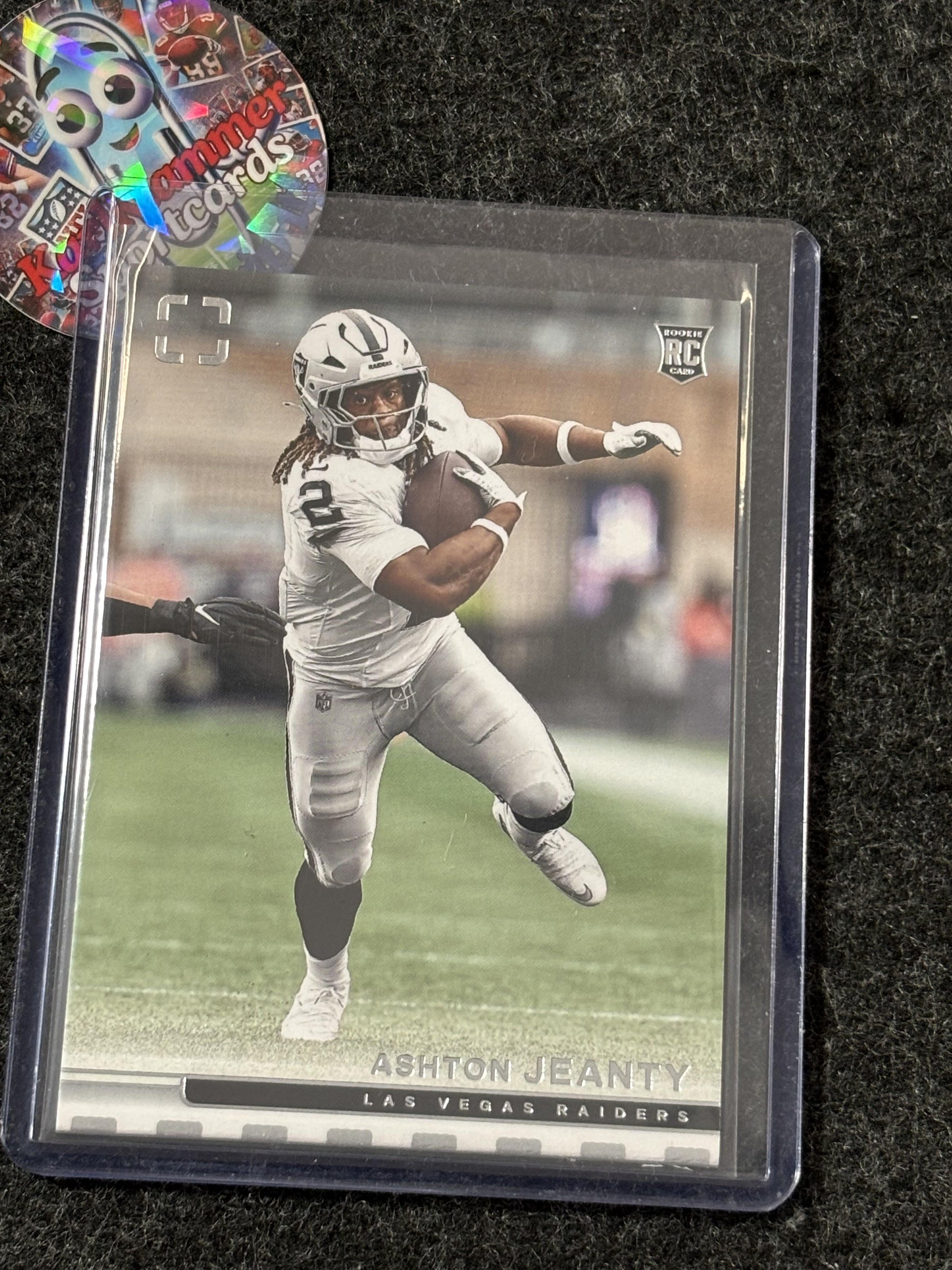 2025 Photogenic #126 Ashton Jeanty Las Vegas Raiders RC