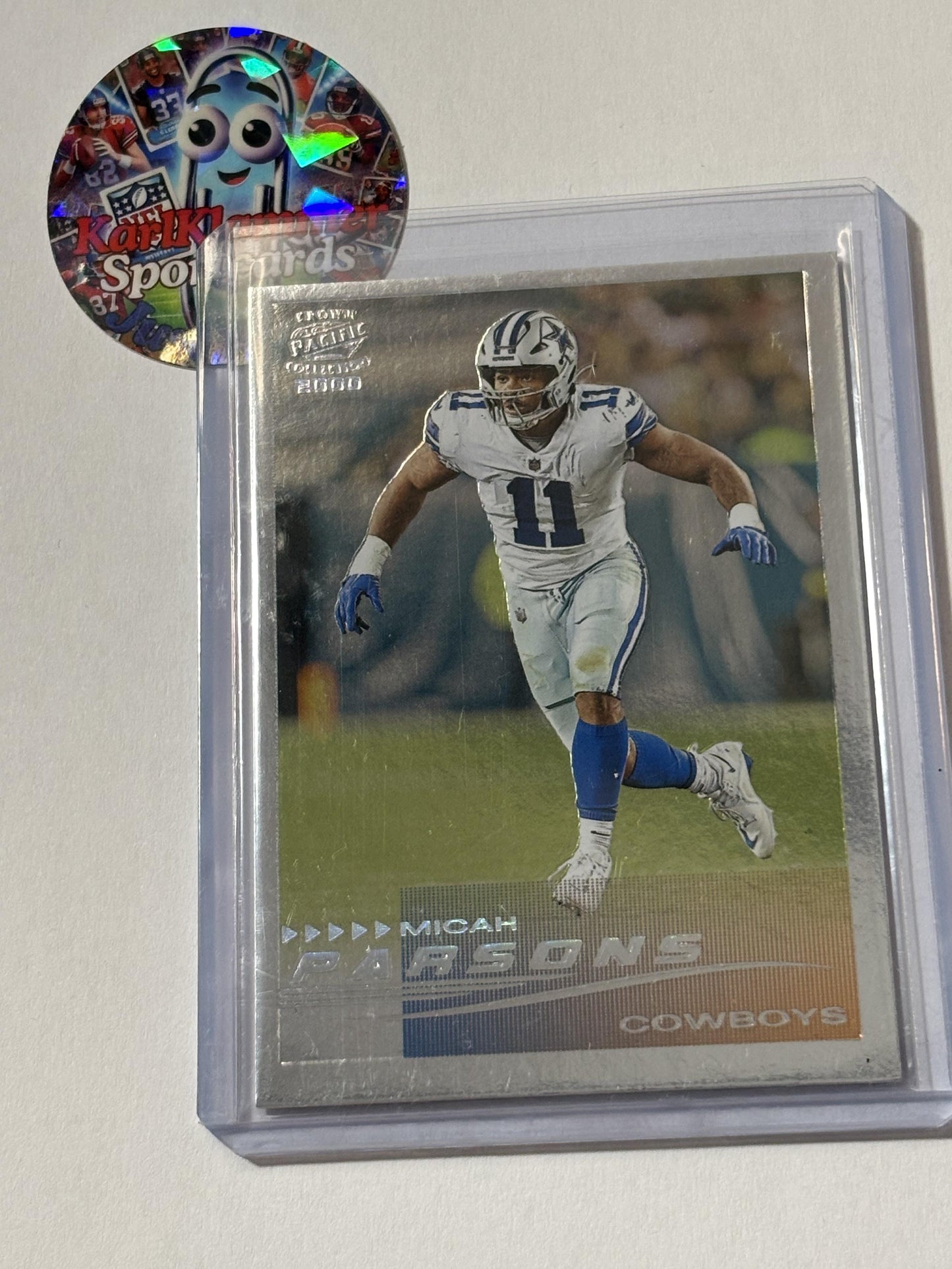 2023 Panini Zenith #18 Micah Parsons Pacific Revolution Dallas Cowboys