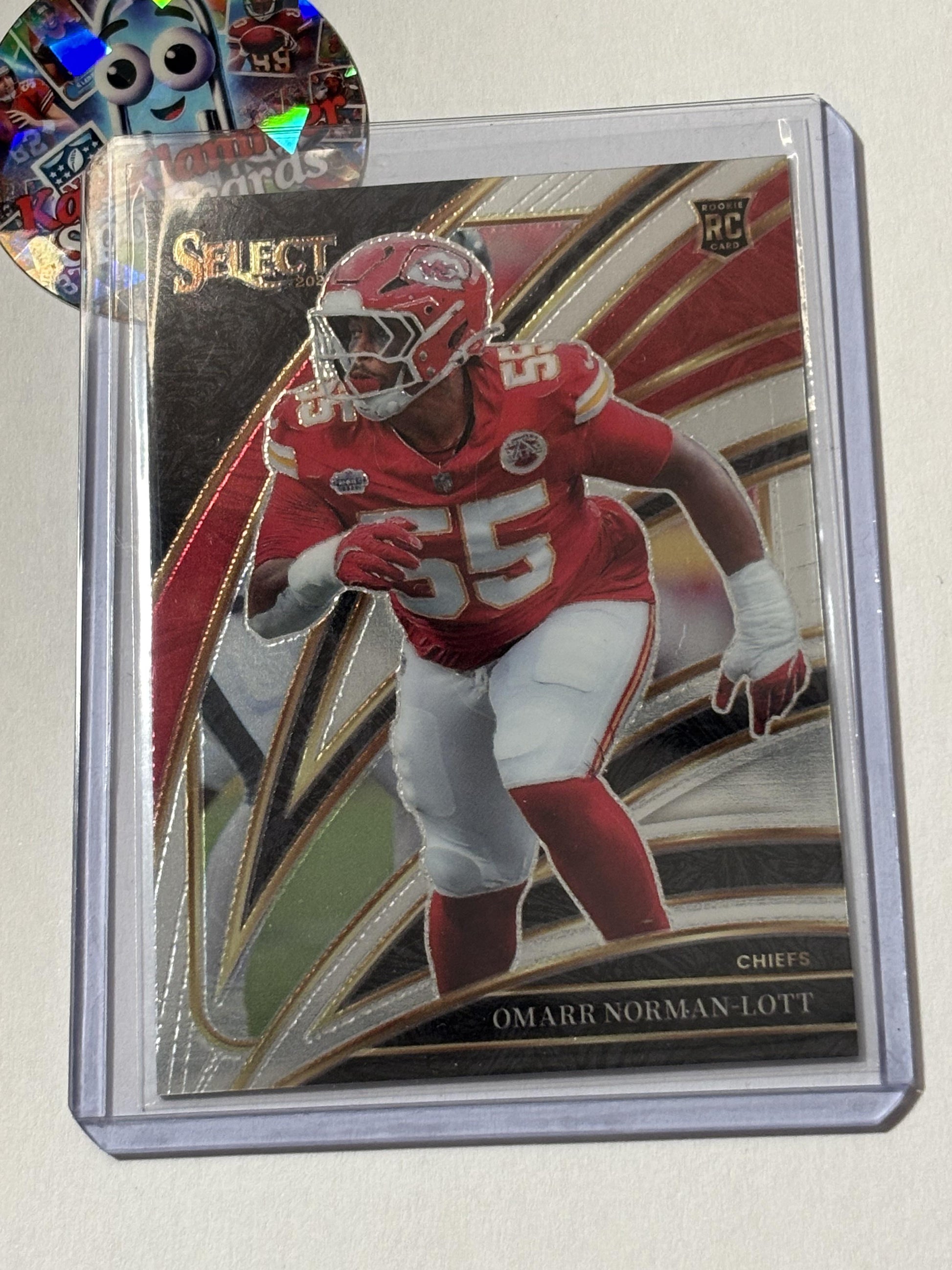 2025 Panini Select #208 Omarr Norman-Lott Kansas City Chiefs