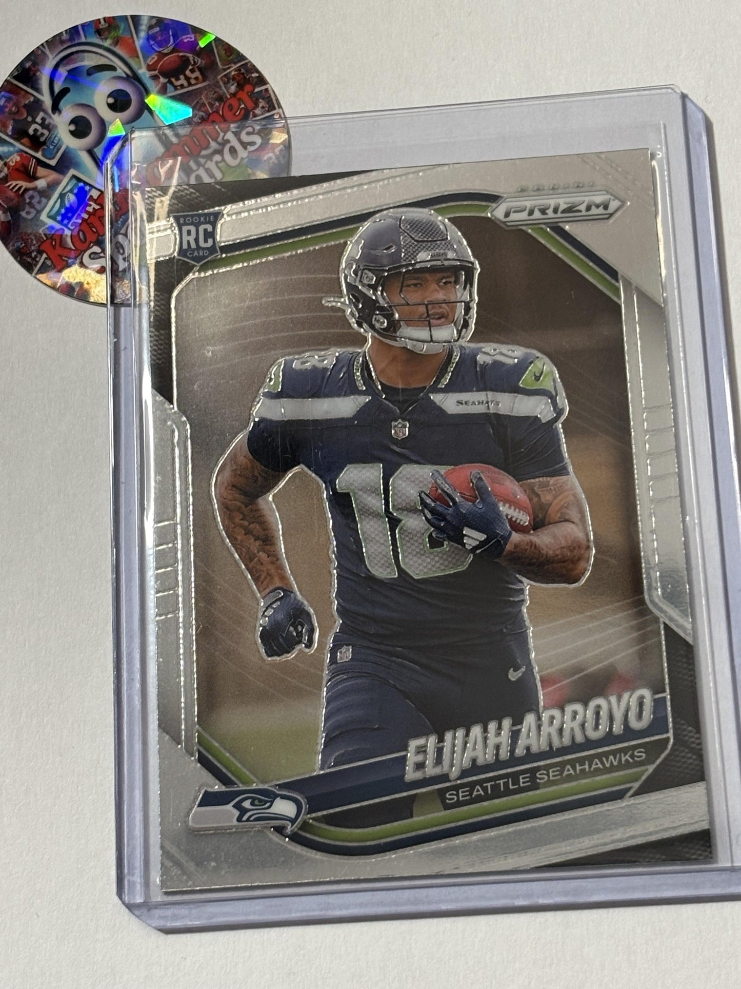 2025 Panini Prizm #309 Elijah Arroyo Seattle Seahawks RC