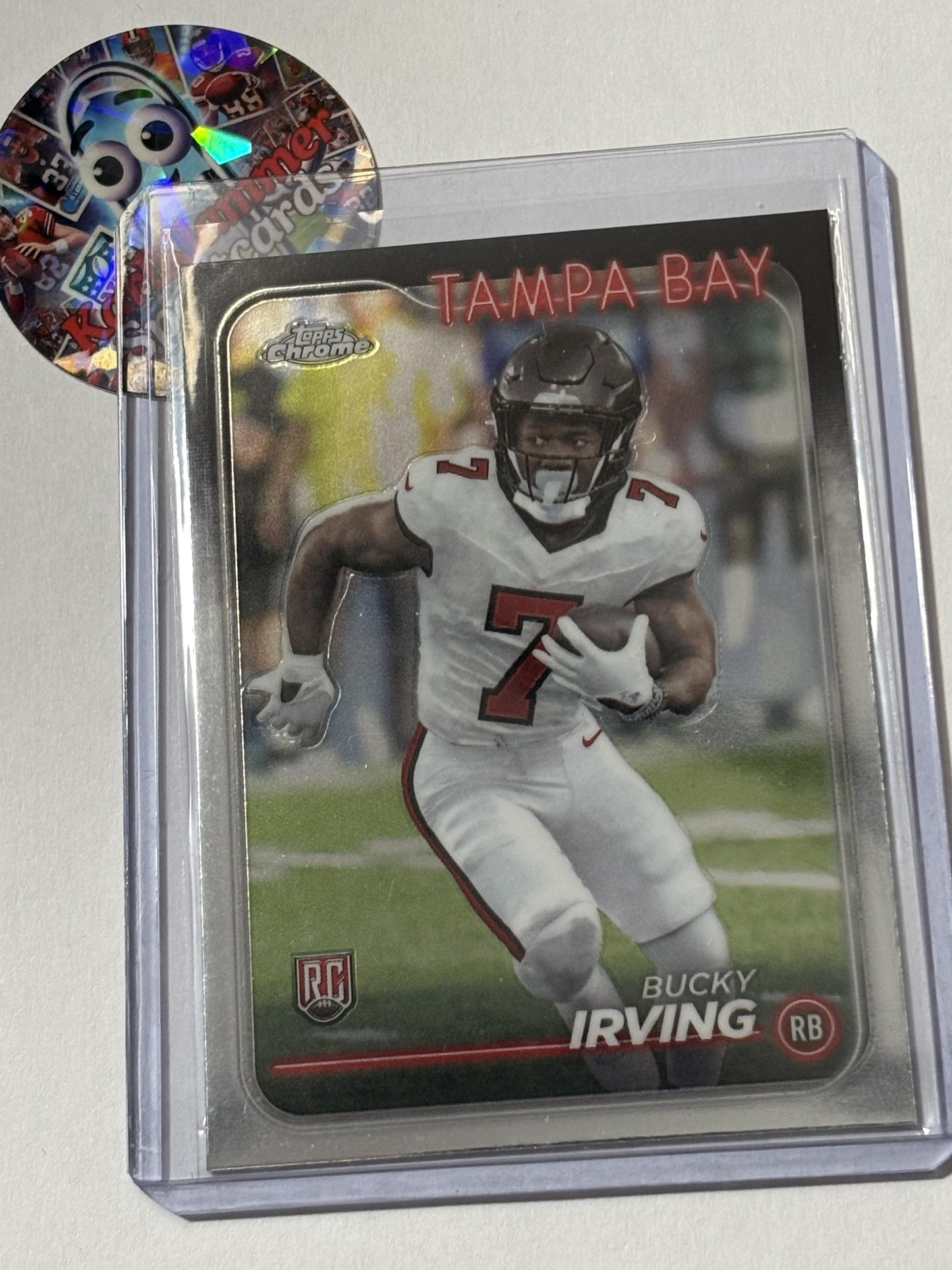 2024 Topps Chrome #226 Bucky Irving Tampa Bay Buccaneers RC