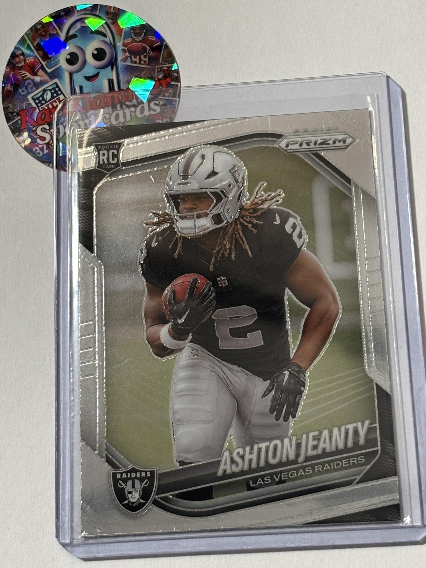2025 Panini Prizm #315 Ashton Jeanty Las Vegas Raiders RC