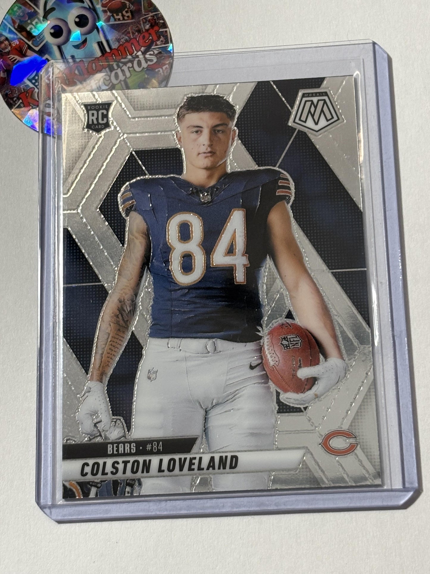 2025 Panini Mosaic #275 Colston Loveland Chicago Bears RC