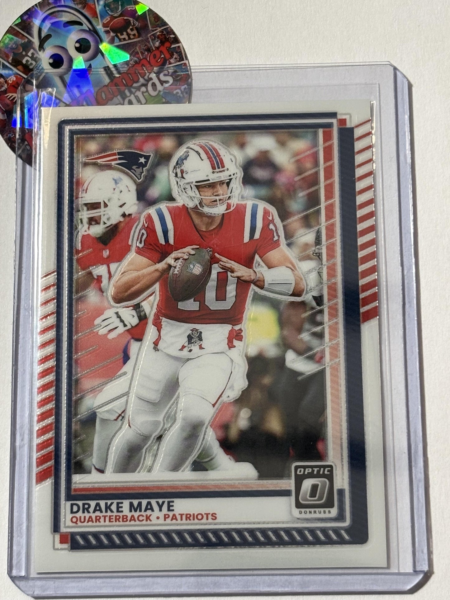 2025 Donruss Optic #47 Drake Maye New England Patriots