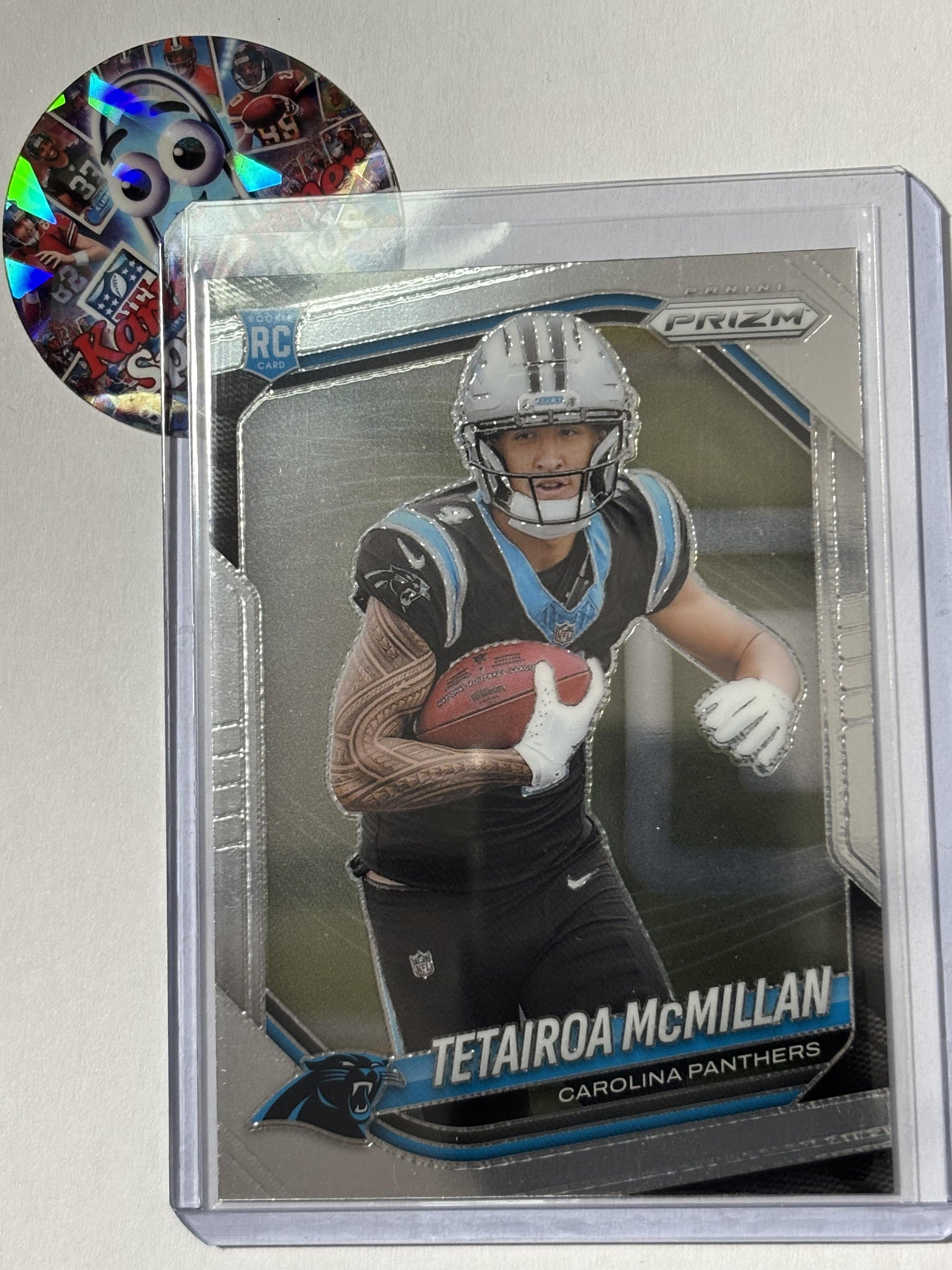 2025 Panini Prizm #311 Tetairoa McMillan Carolina Panthers RC