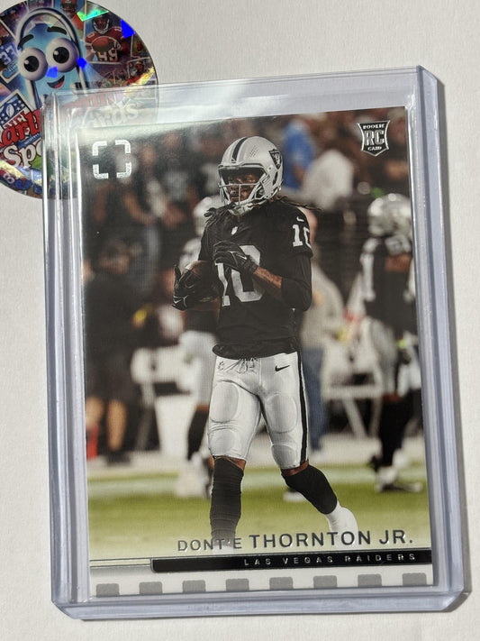 2025 Photogenic #167 Dont’e Thornton Jr. Las Vegas Raiders RC