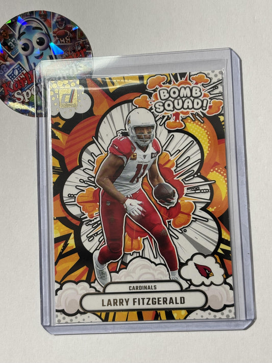 2025 Donruss #BS-LFD Larry Fitzgerald Bomb Squad Arizona Cardinals