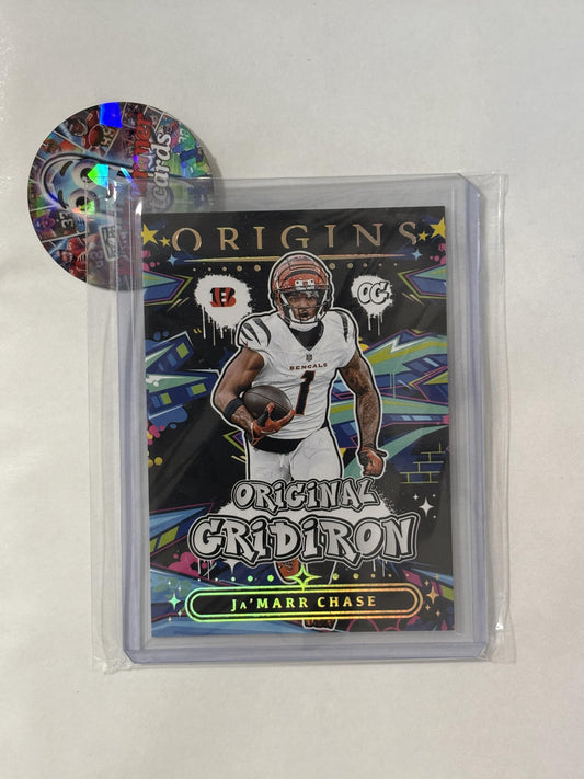 2025 Panini Origins #4 Ja'Marr Chase Original Gridiron Cincinnati Bengals