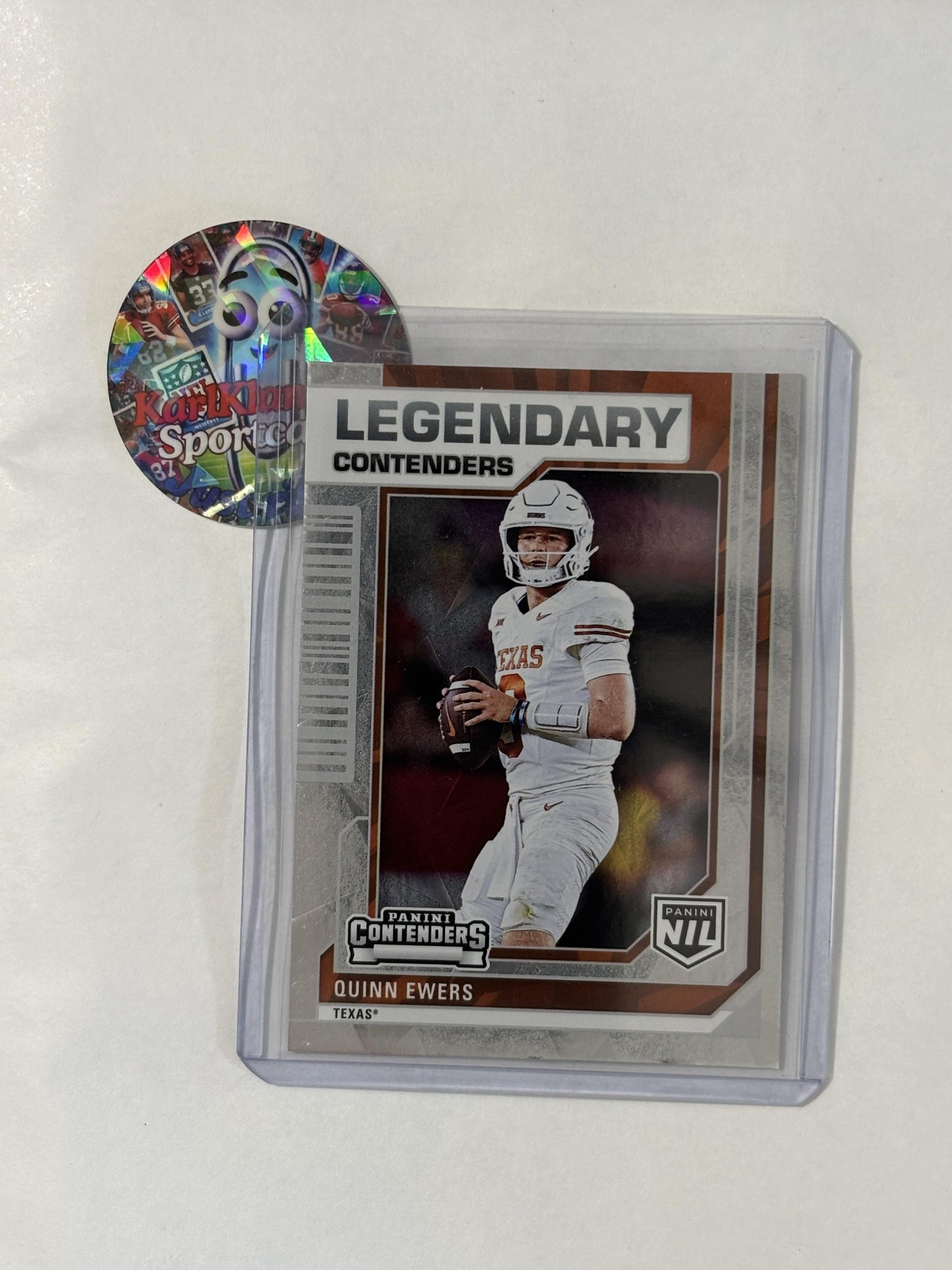 2025 Panini NIL Texas Longhorns #49 Quinn Ewers Texas Longhorns