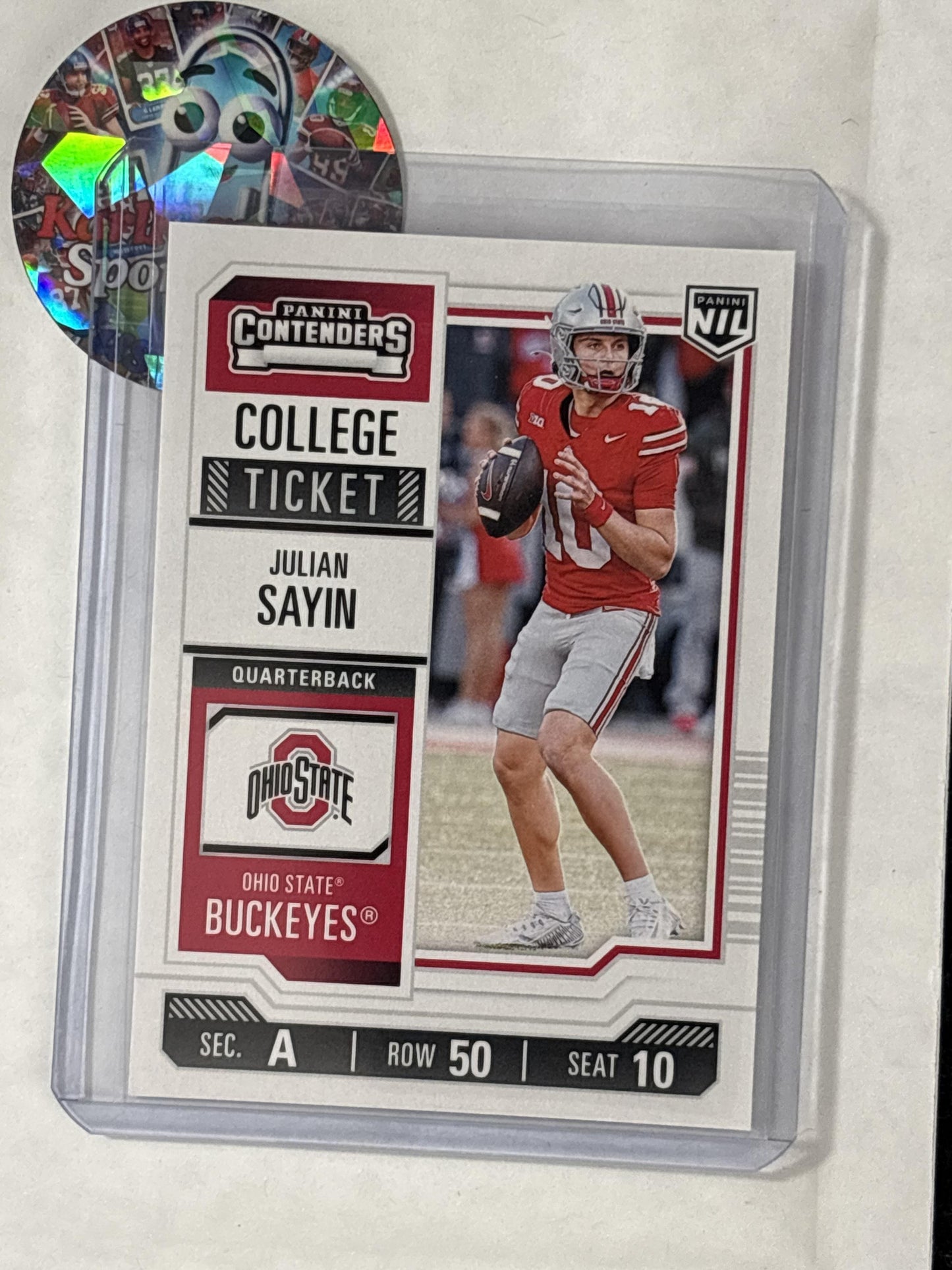 2025 Panini Ohio State University #2 Julian Sayin Ohio State Buckeyes